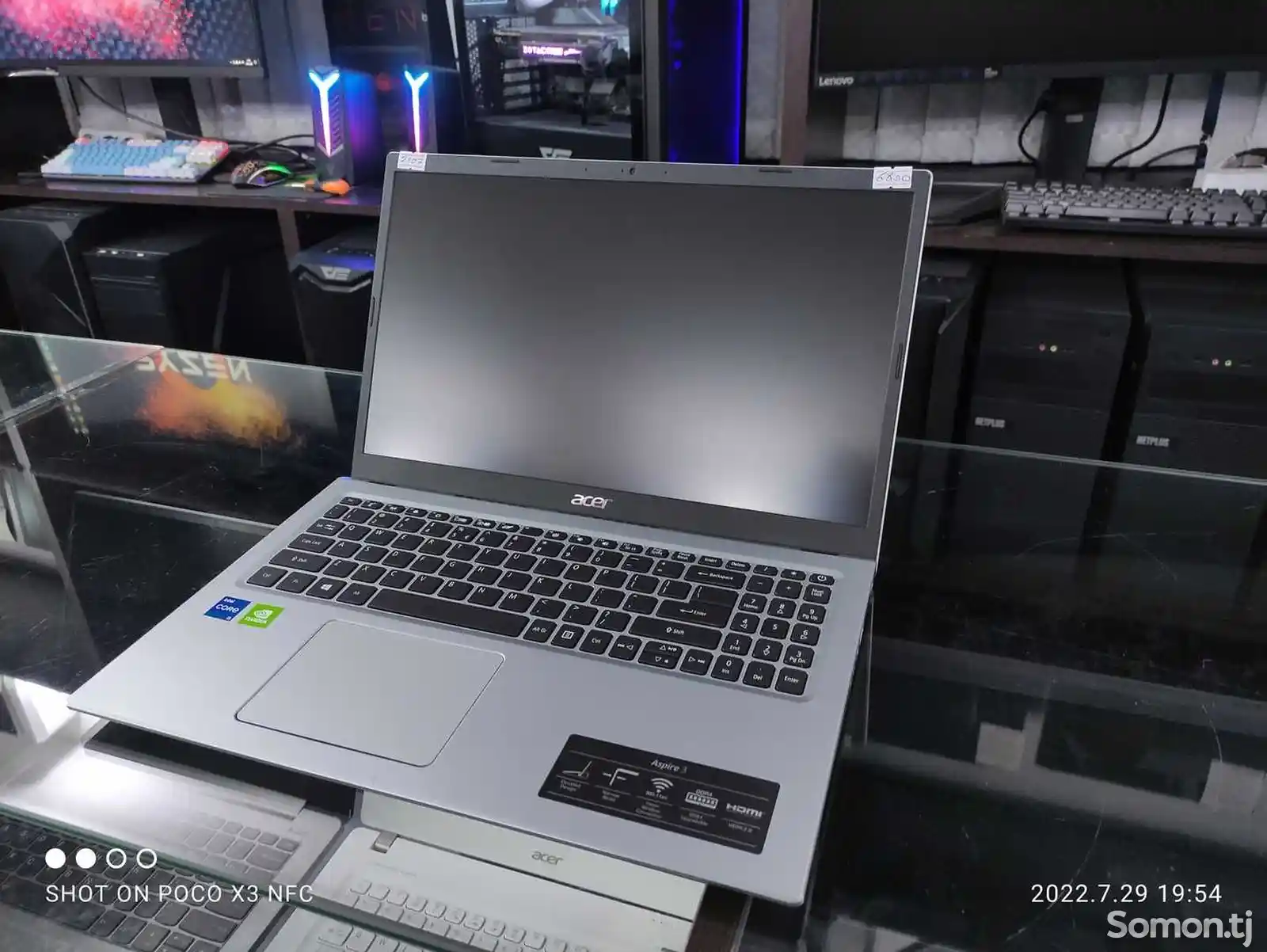 Ноутбук Acer Aspire 5 Core i5-1165G7 Geforce MX 350 2GB /8GB/256GB SSD 11TH GEN-3