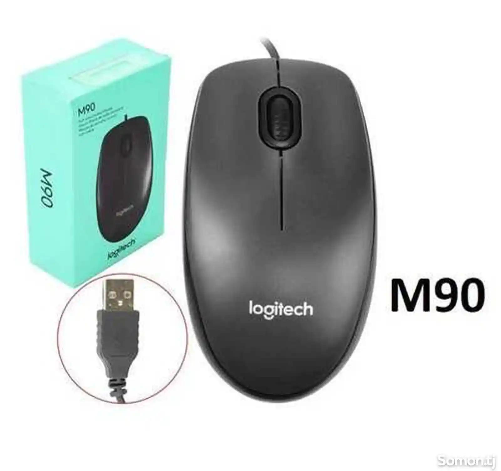 Мышь Logitech M90 mouse-1