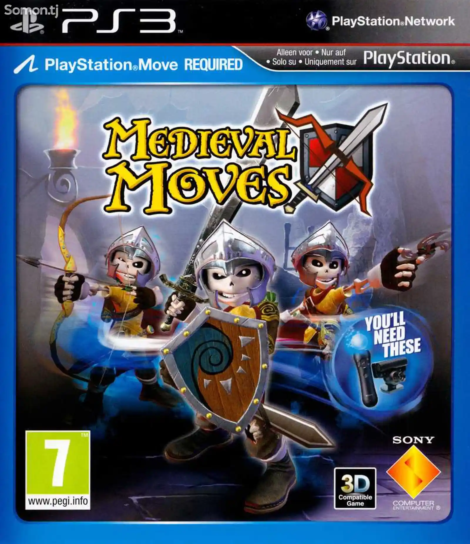 Игра Medieval Moves Deadmund's Quest для Play Station-3