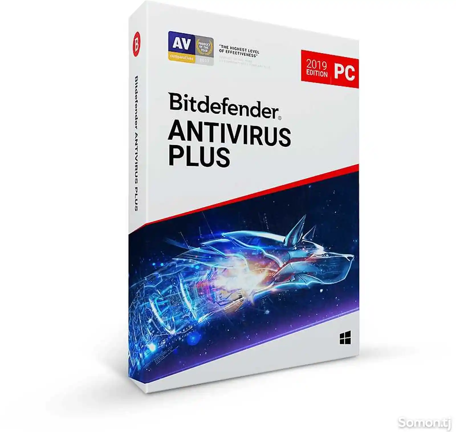 Bitdefender Antivirus Plus - иҷозатнома барои 10 роёна, 1 сол