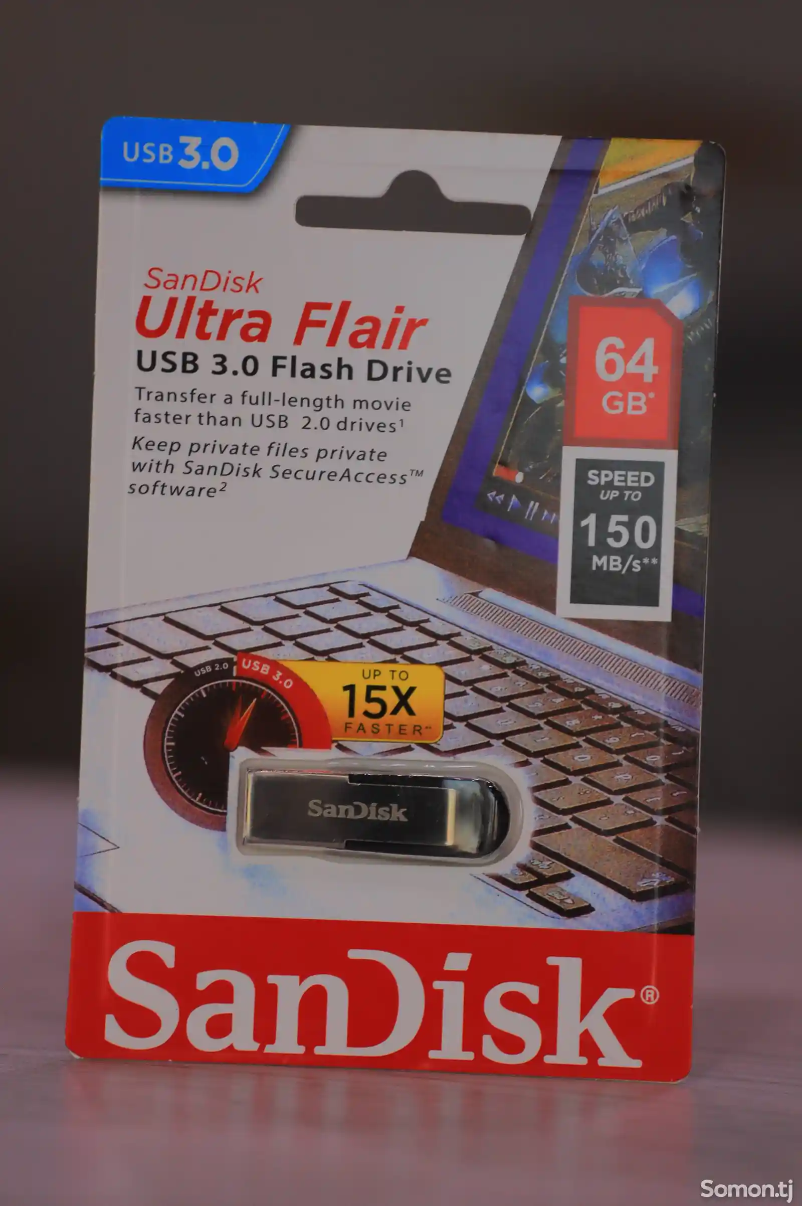 Флеш карта Sandisk USB 64gb-3