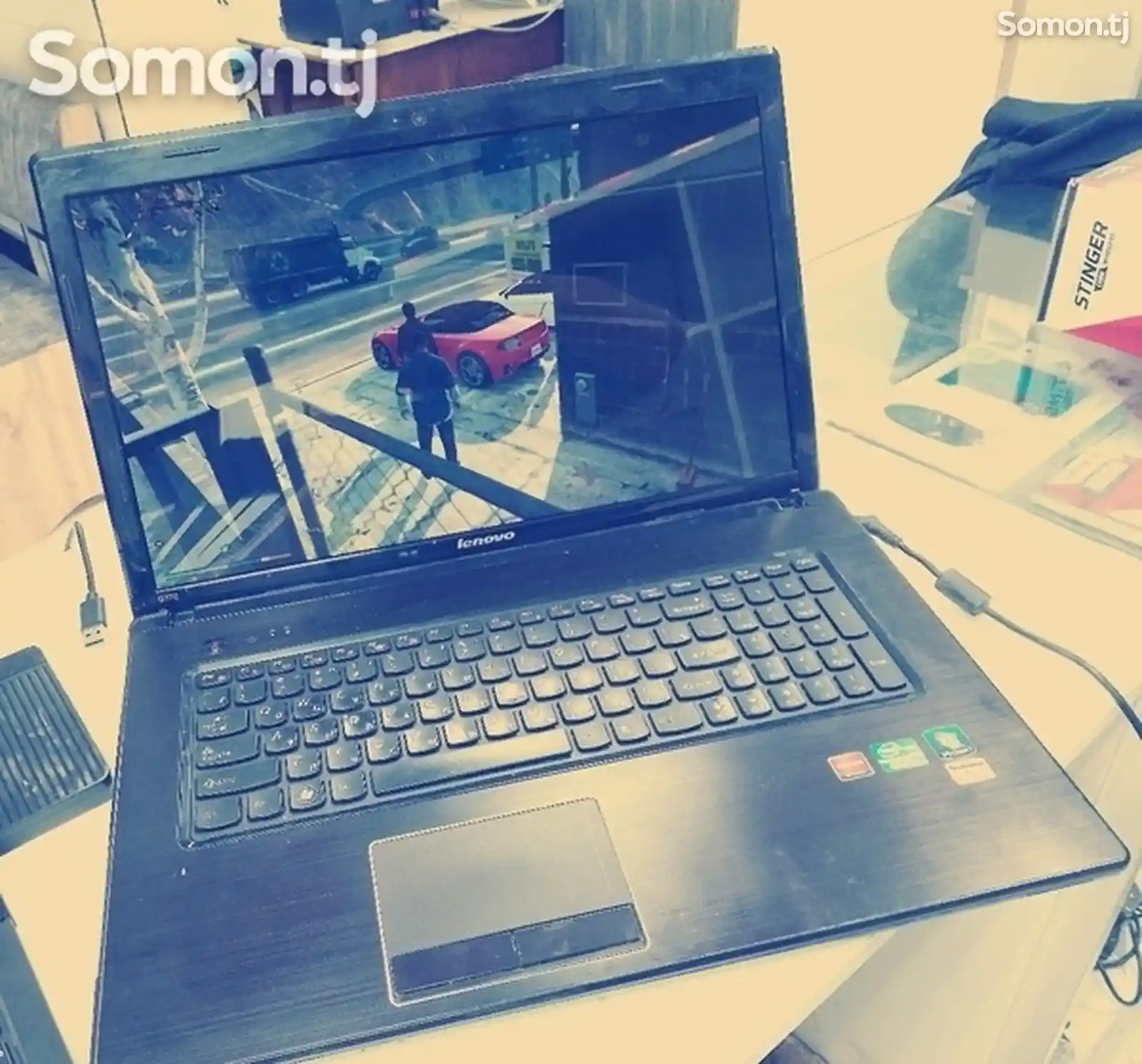 Игровой Ноутбук Lenovо G770 Core i3 AMD Radeon 7650 2Gb 128Bit-2