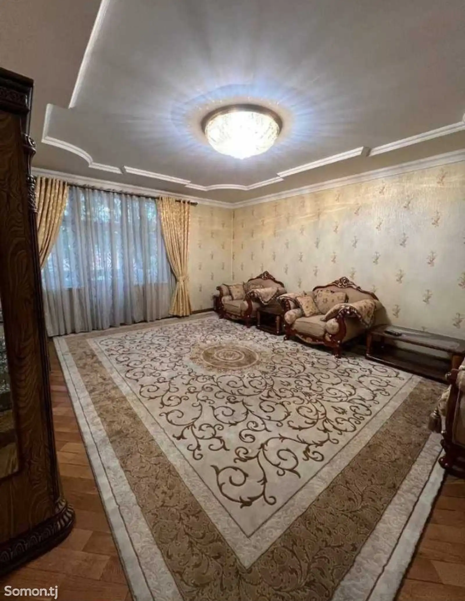 2-комн. квартира, 4 этаж, 100м², Сомони-1