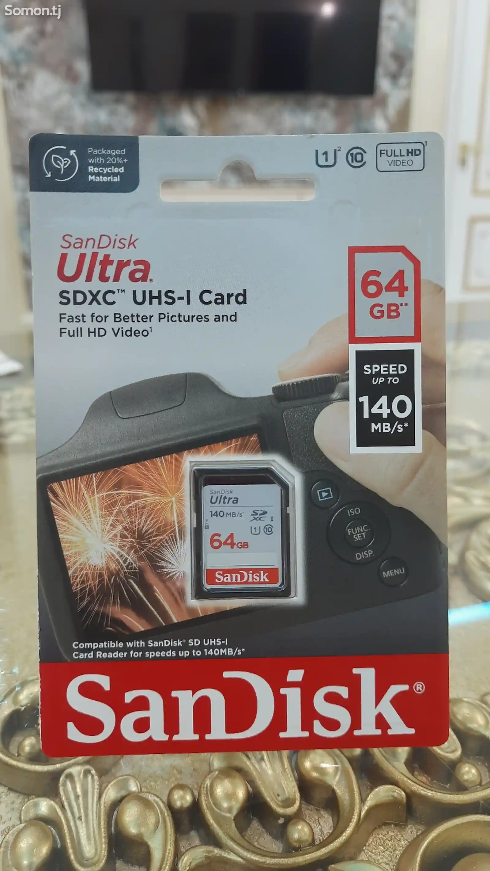 Карта памяти SanDisk 64gb