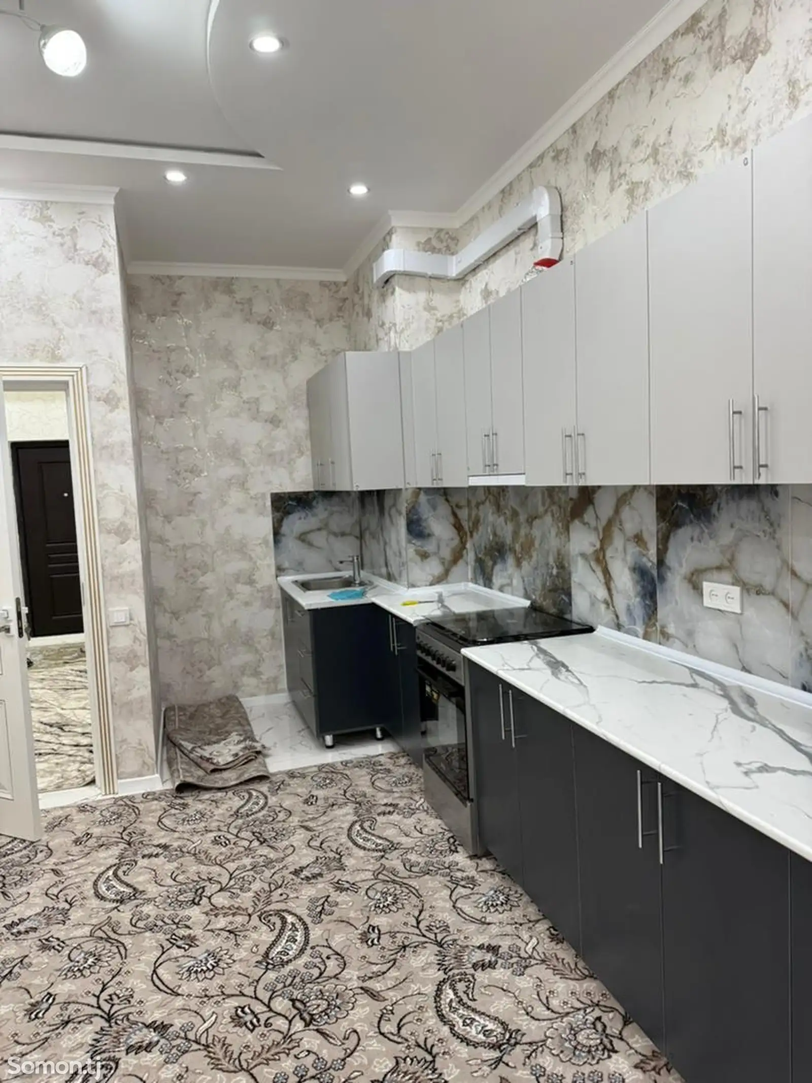 2-комн. квартира, 8 этаж, 60м², бустон сити шохмансур-1