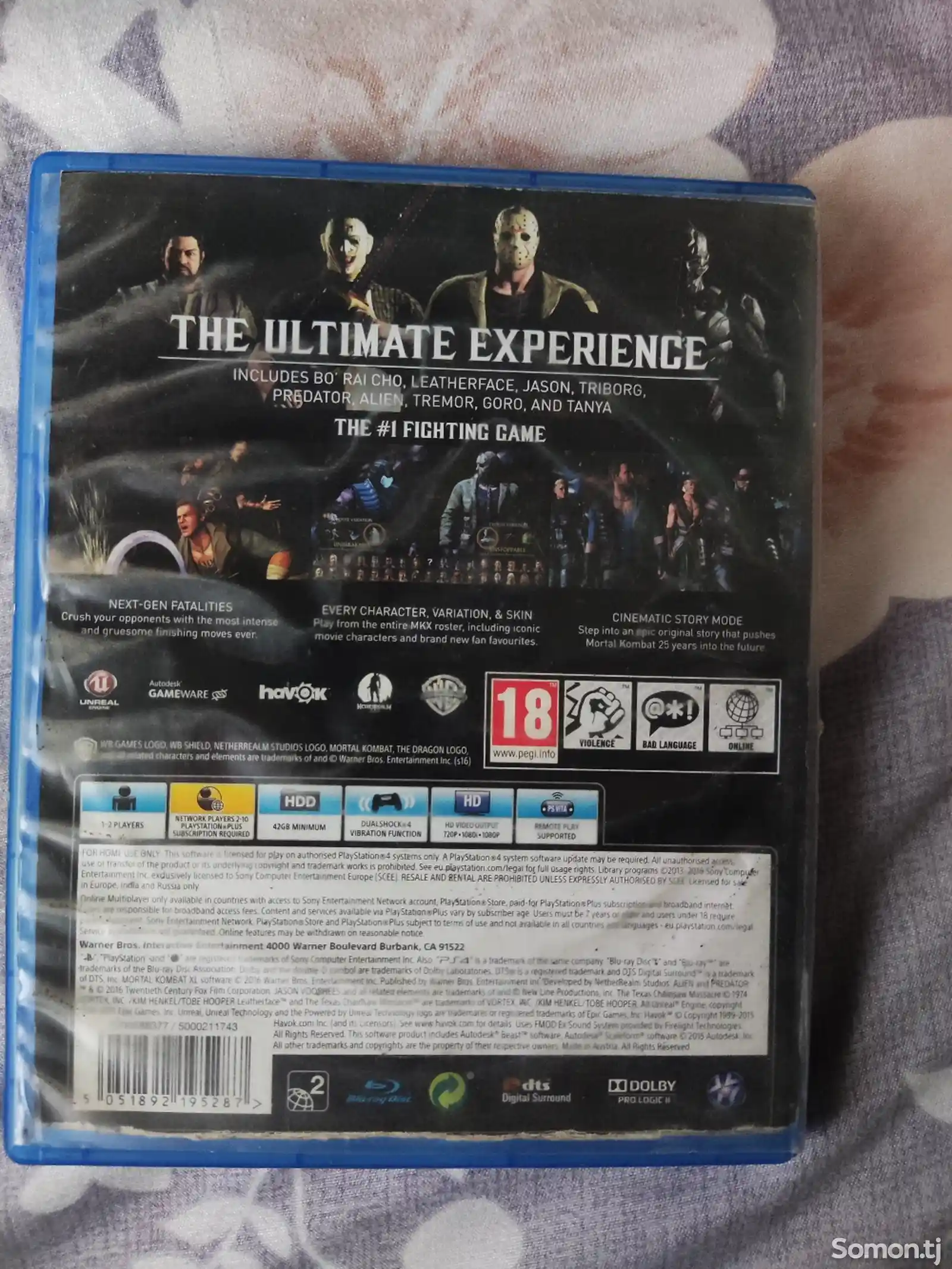 Игра mortal combat XL для playstation 4/5 disc-3