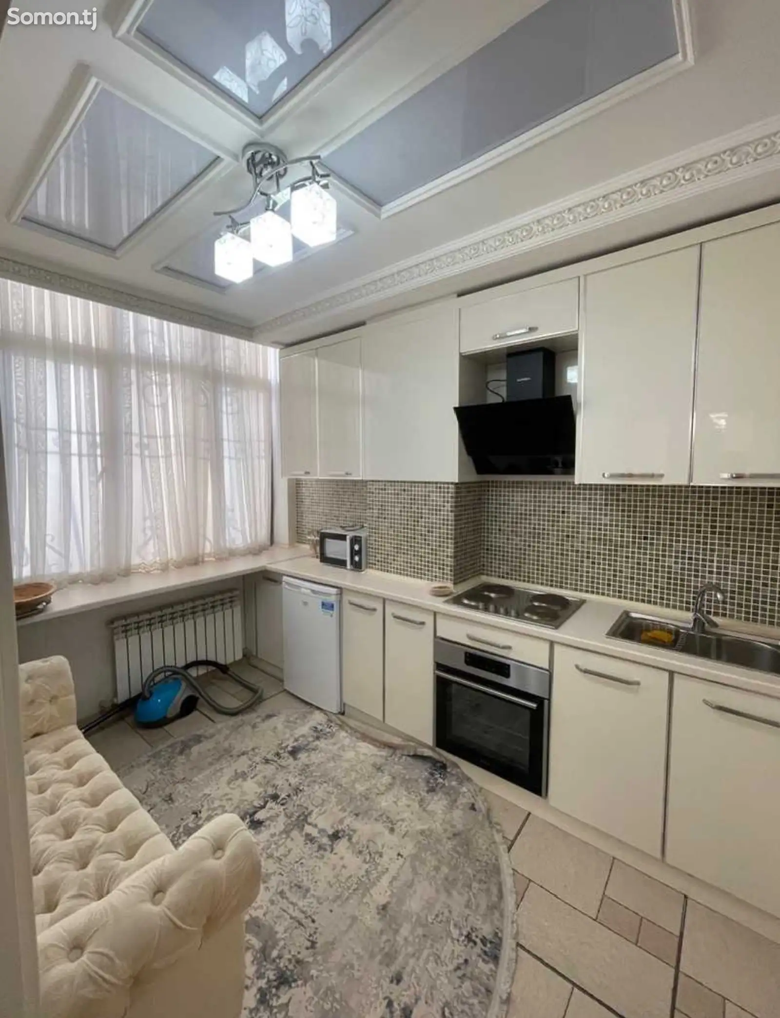 1-комн. квартира, 12 этаж, 60 м², Исмоили Сомони-4