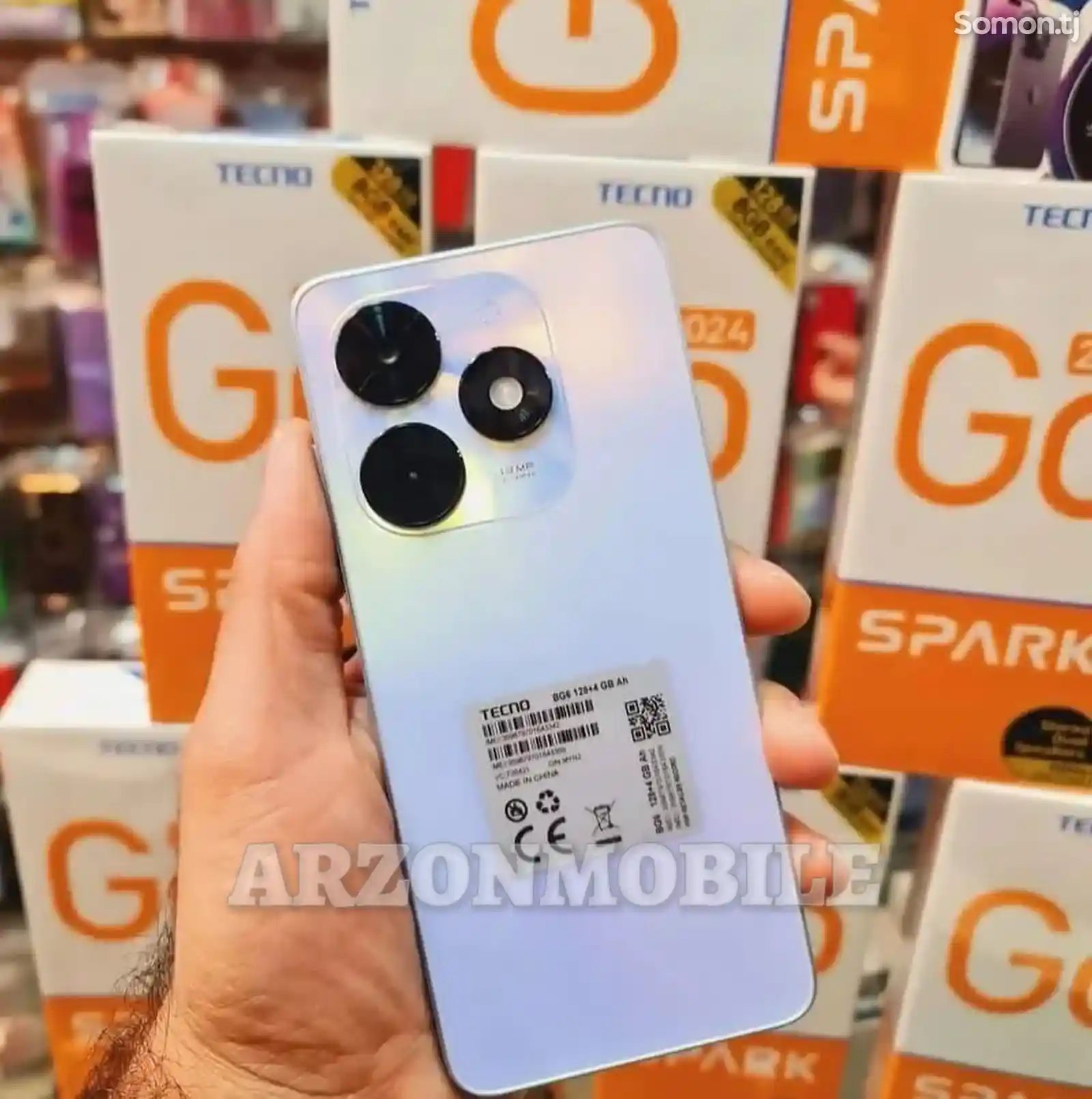 Tecno Spark Go 2024 3+3/64Gb White-1