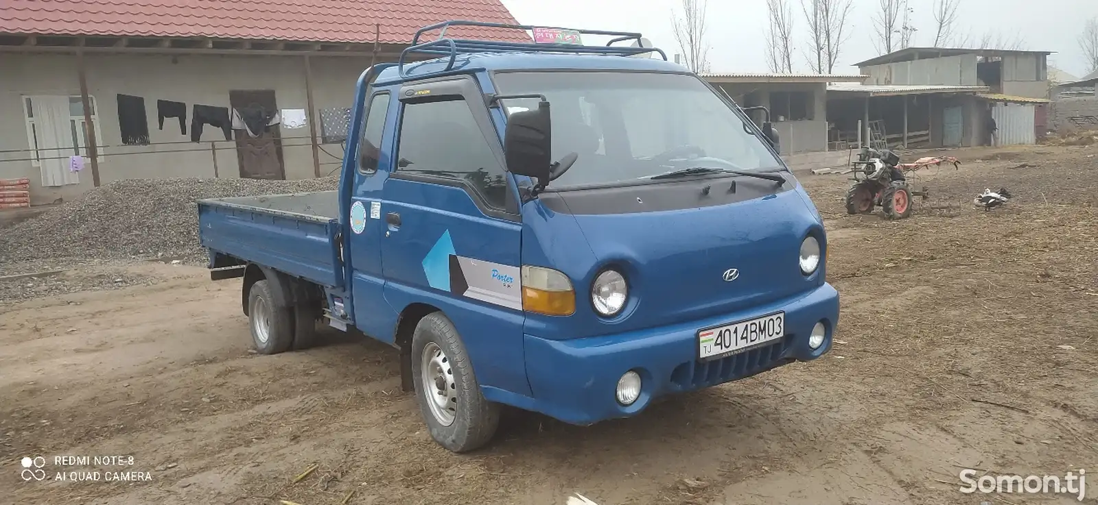 Бортовой автомобиль Hyundai Porter, 2002-1