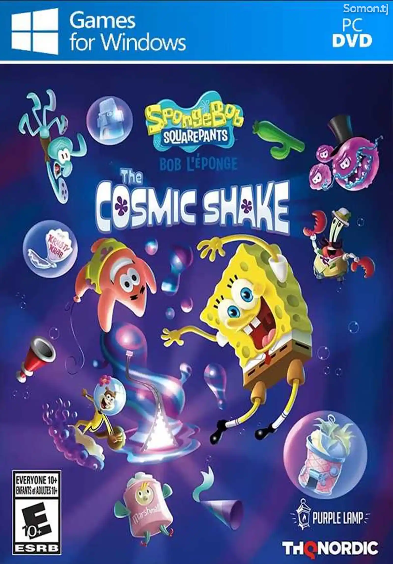 Игра SpongeBob squarepants the cosmic shake для компьютера-пк-pc-1