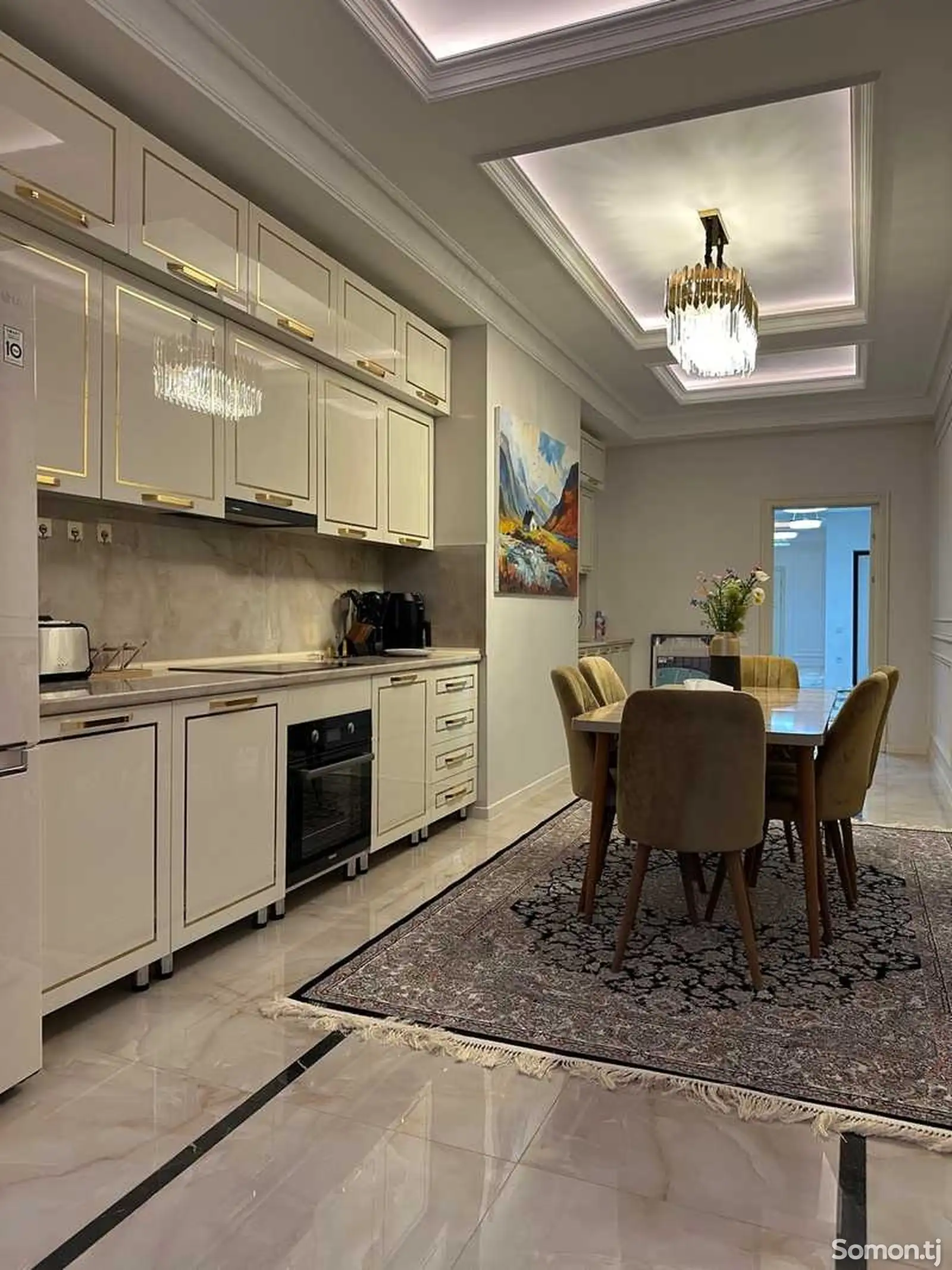 4-комн. квартира, 11 этаж, 205м², Исмоили Сомони-1