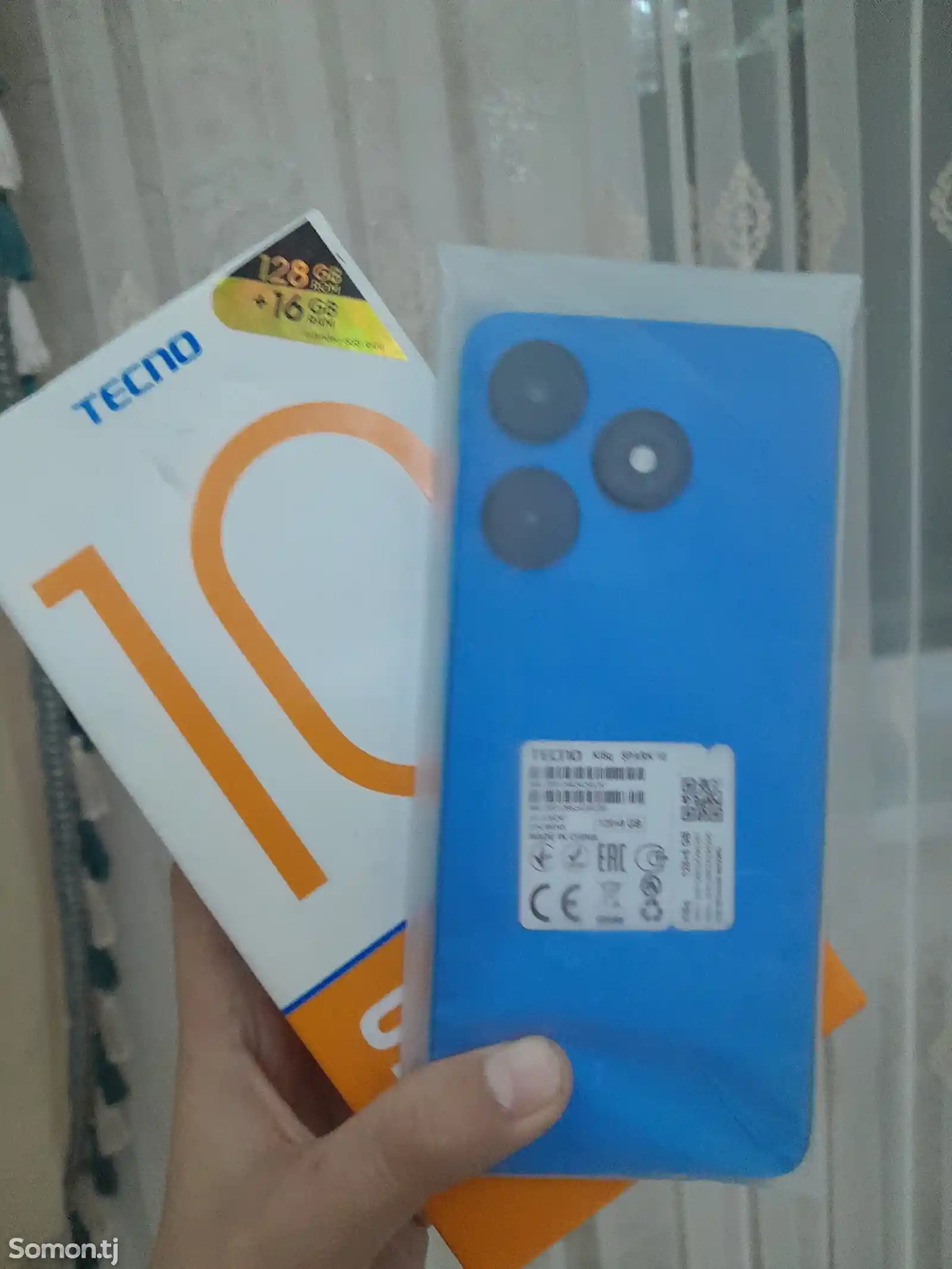 Tecno spark 10 128/8+8gb-2