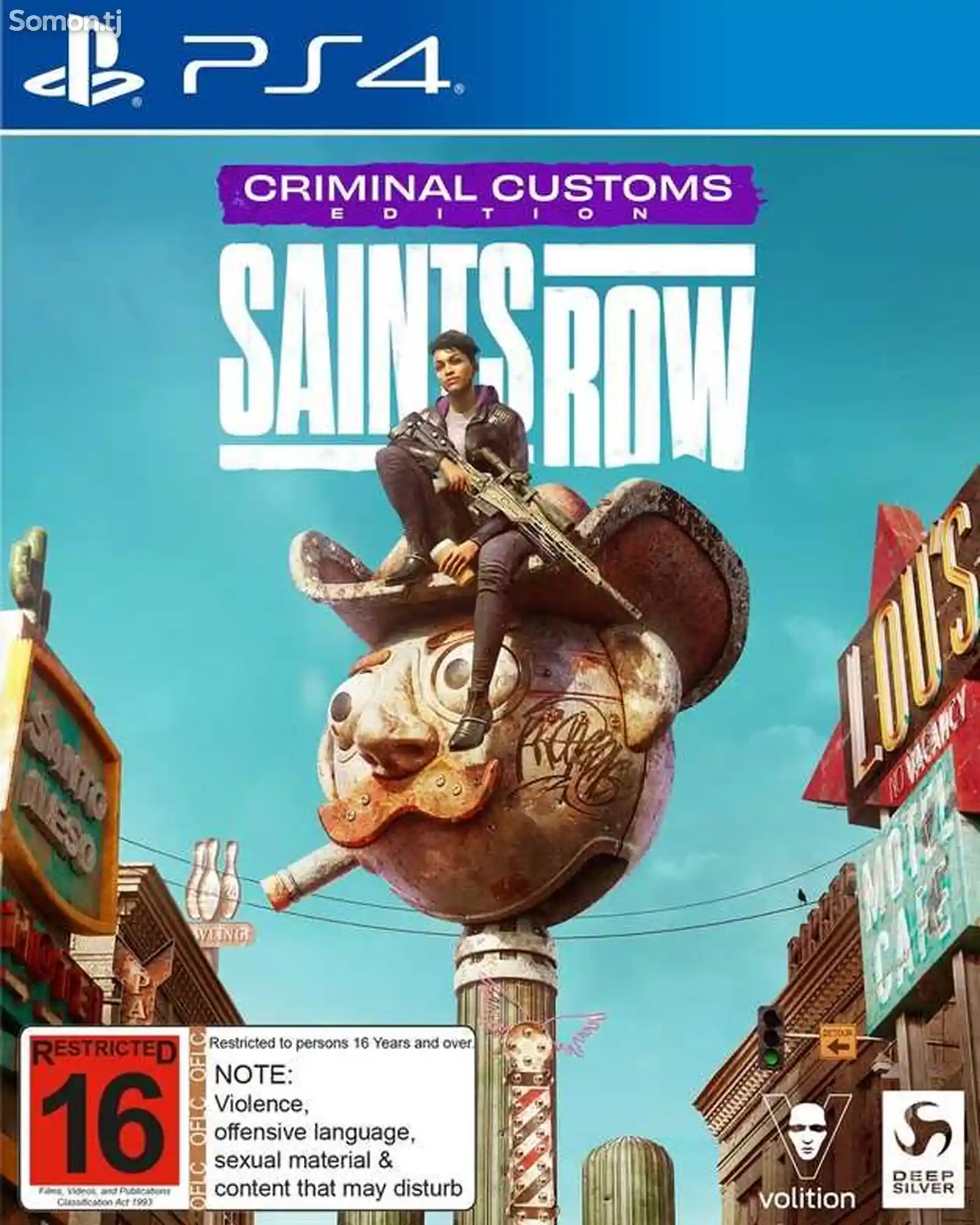 Игра Saints Row Gold Edition для Sony PS4-4
