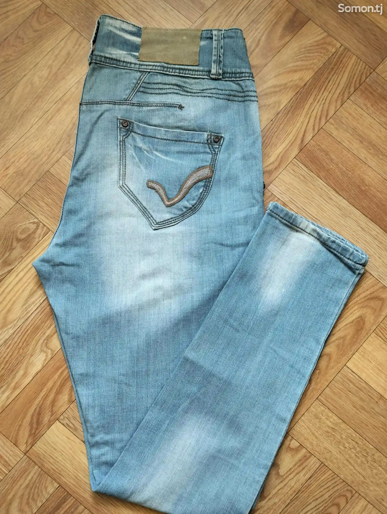 Брюки джинсовые женские-3