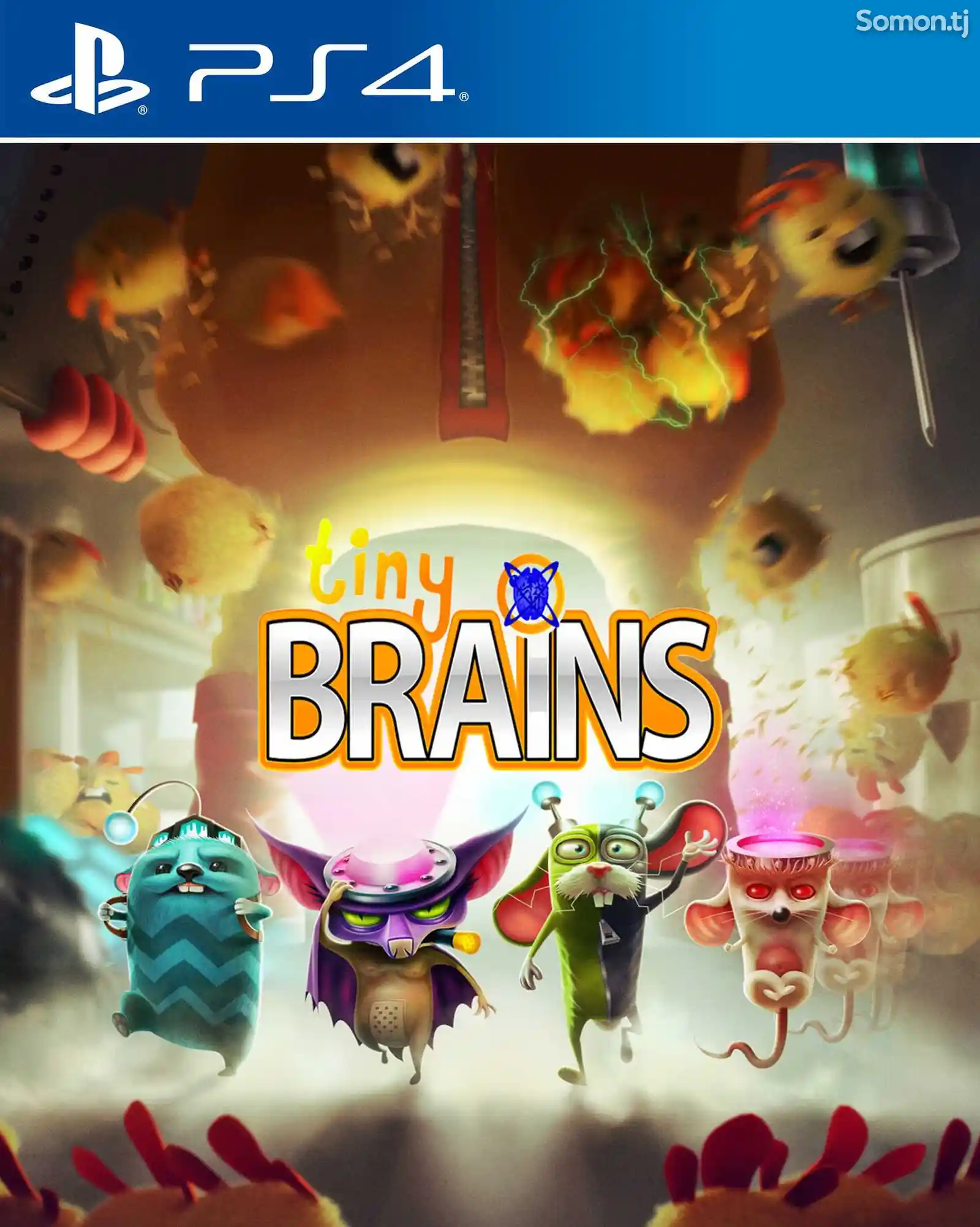 Игра Tiny brains для PS-4 / 5.05 / 6.72 / 7.02 / 7.55 / 9.00 /-1