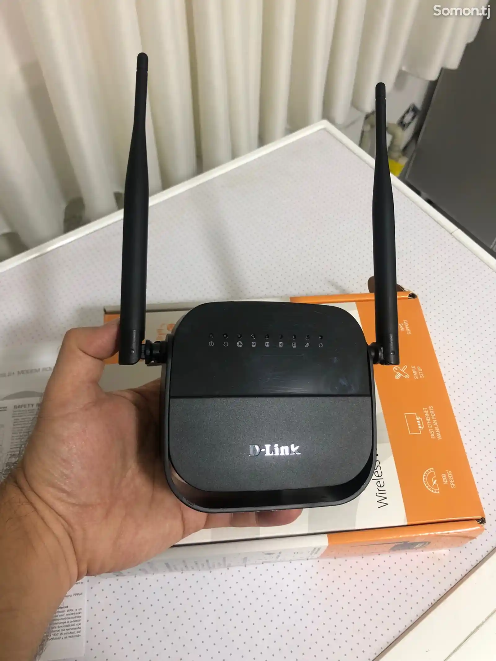 Роутер модем Wi-Fi D-Link DSL-124-3