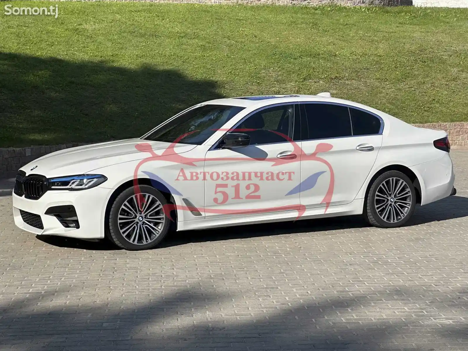 Проводка и парктроник переднего бампера BMW 5 G30 2019-4