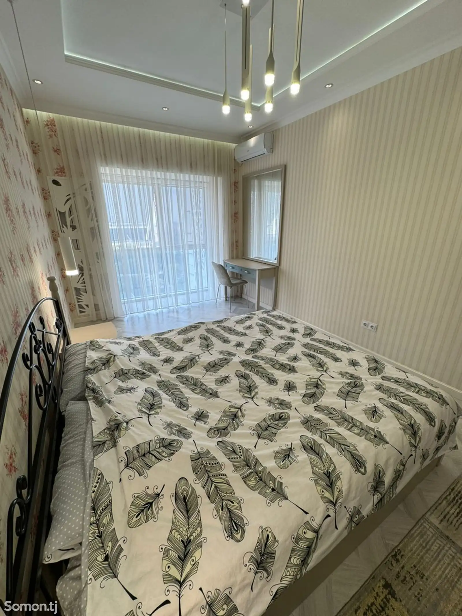 2-комн. квартира, 15 этаж, 90м², исмоил Сомони-8