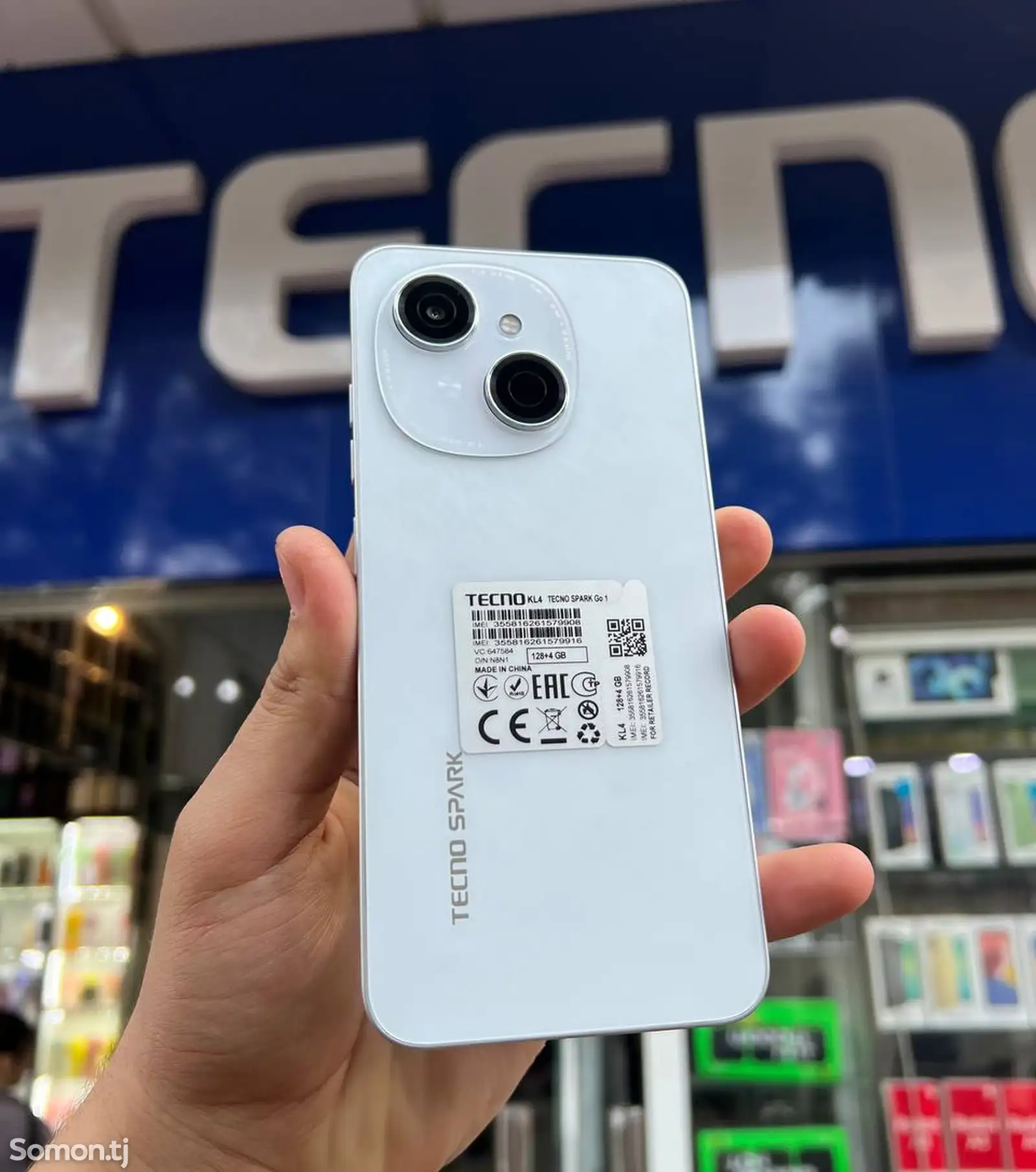 Tecno Spark Go One 8/128Gb white-1