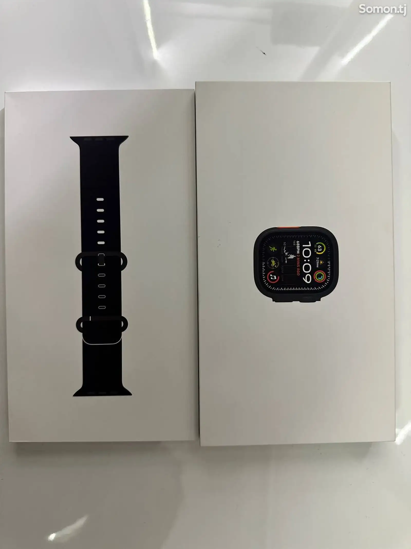 Смарт часы Apple Watch Ultra 2 49mm Black Ti Black Ocean Band-1