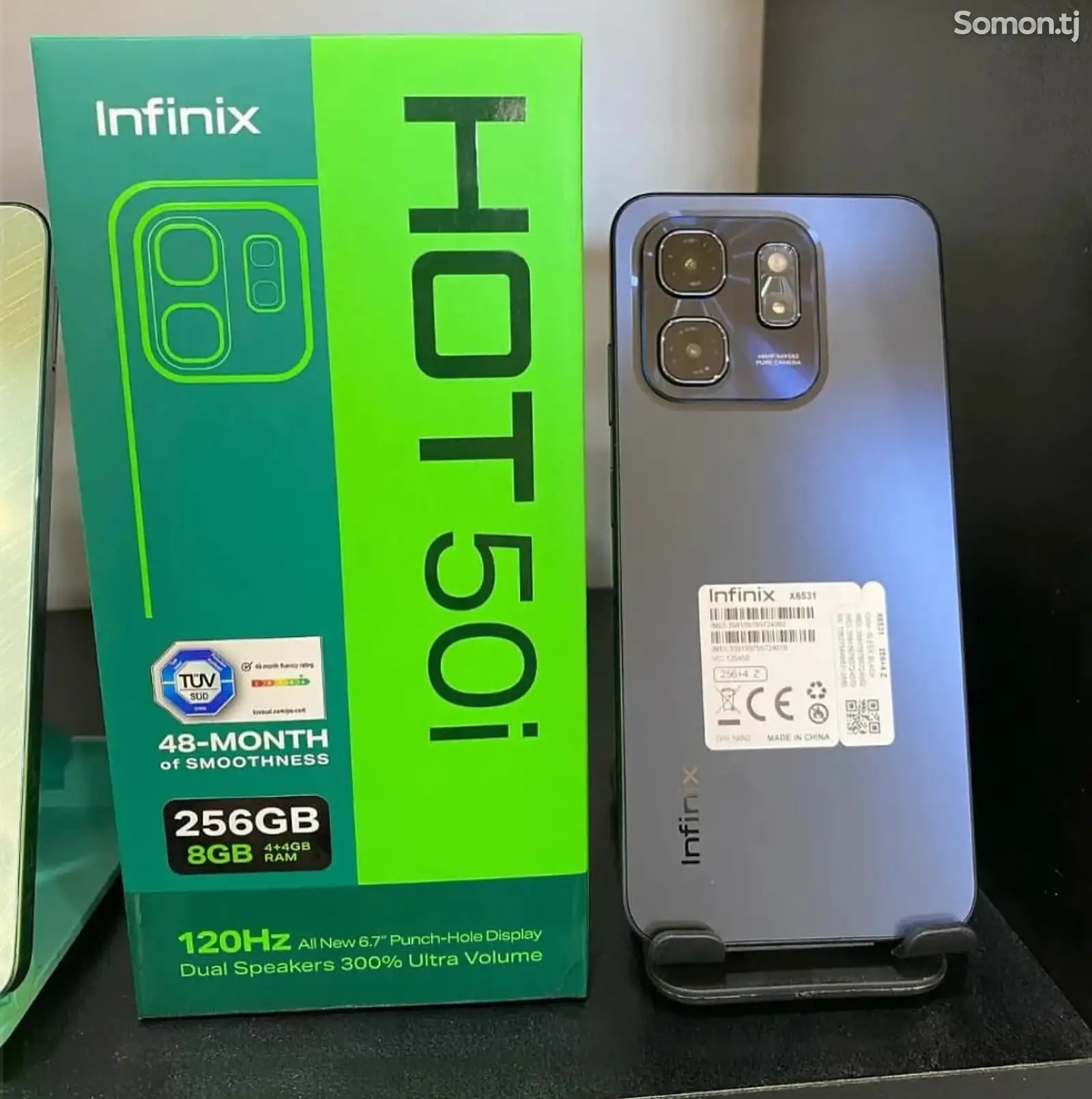 Infinix Hot 50i 8/256Gb black-1