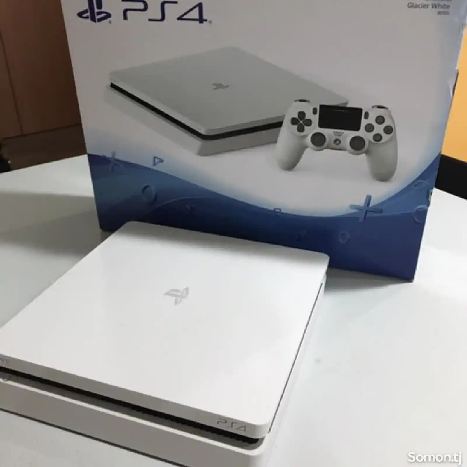 Игровая приставка Sony PlayStation 4 Slim White 9.00 GoldHen-1