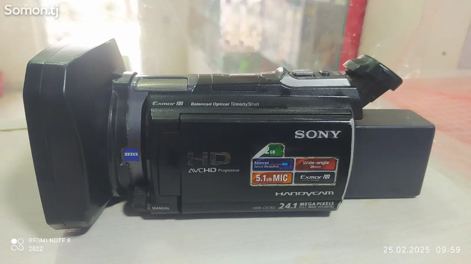 Видеокамера Sony HDR-CX740-1