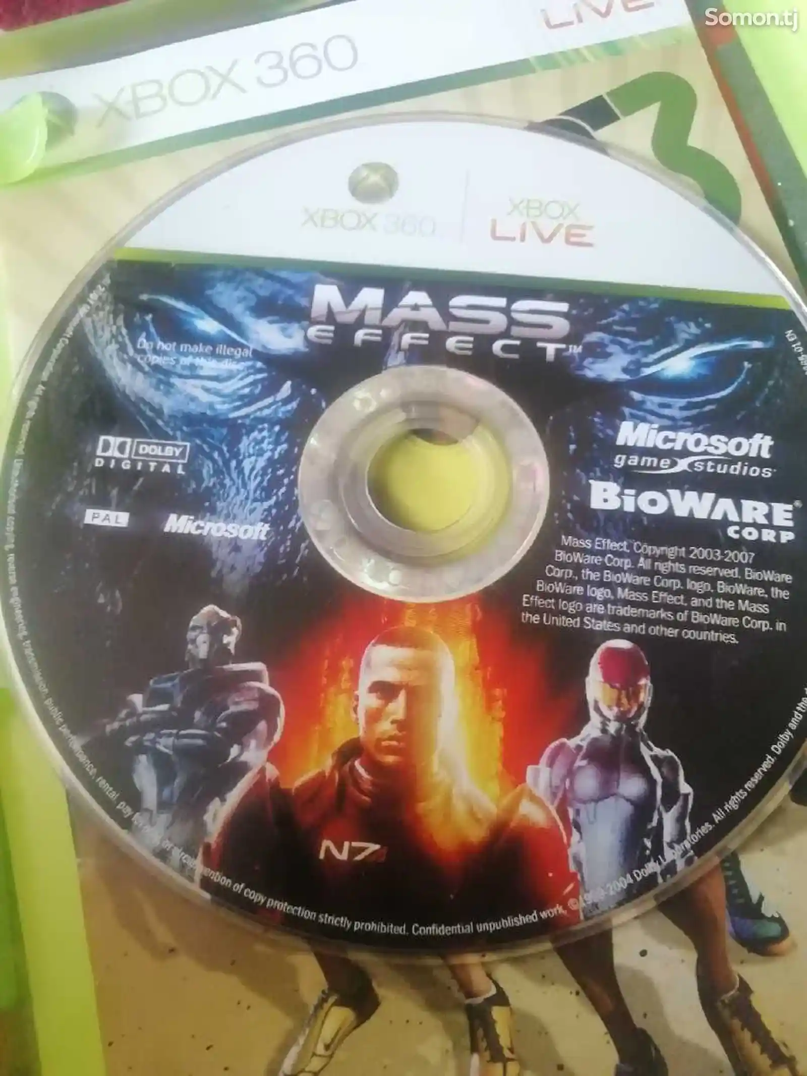 Игра Mass Effect для Xbox 360