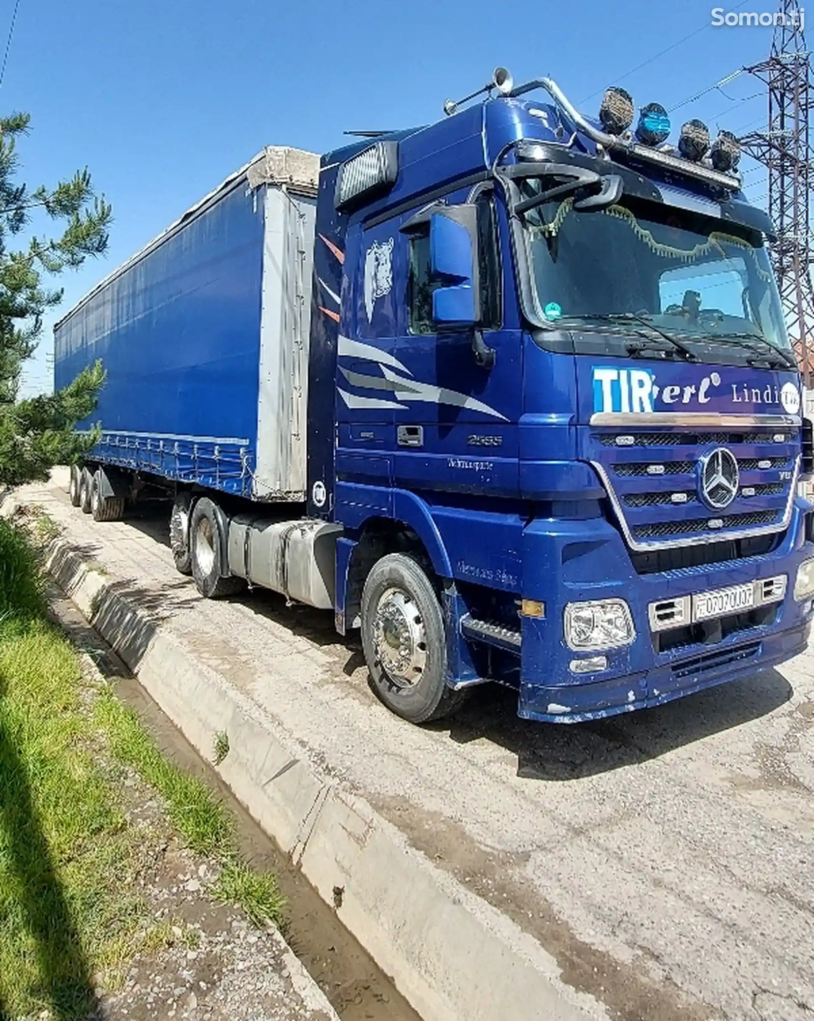 Седельный тягач-Mercedes Benz, Actros 2555 V8, Retarder-1