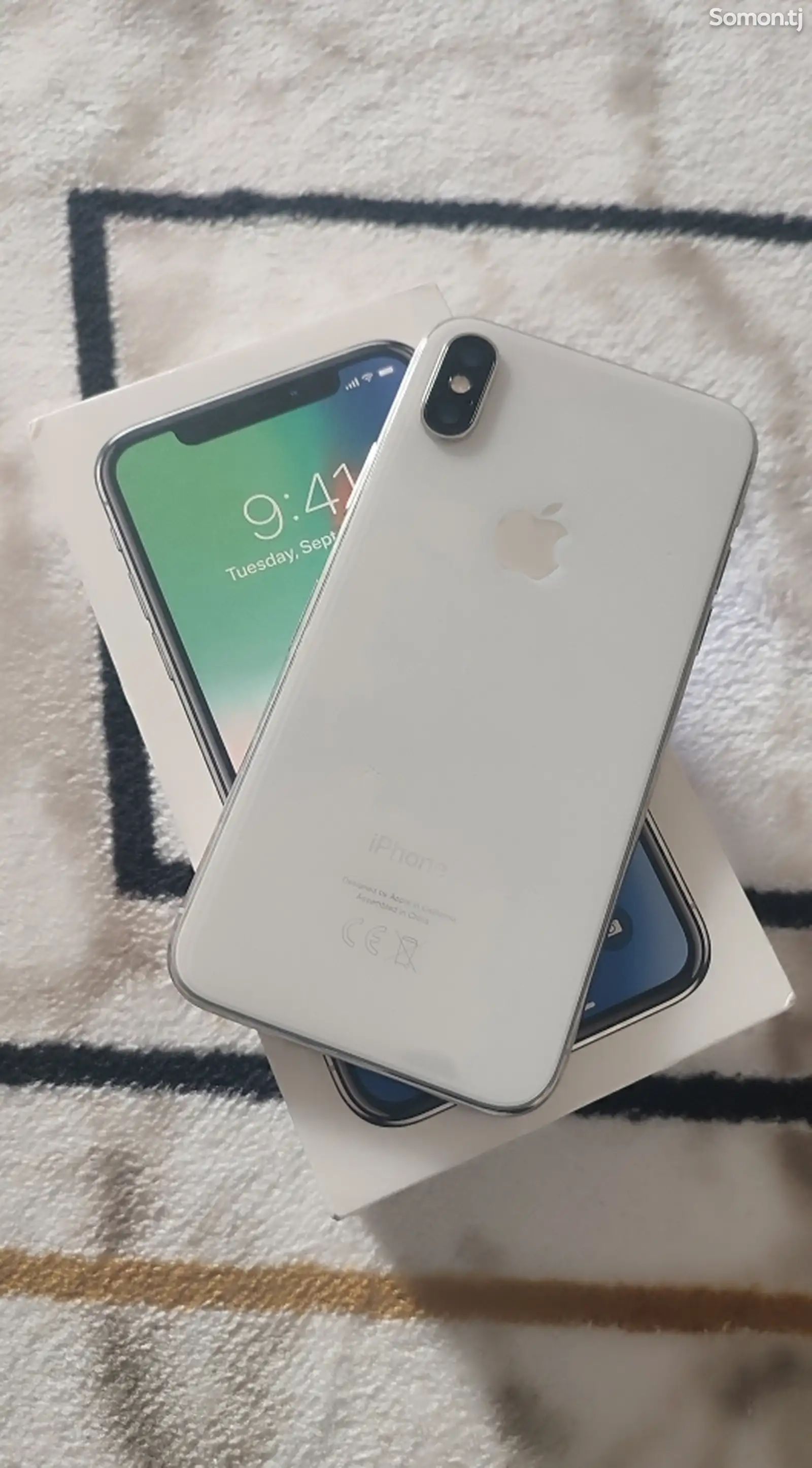 Apple iPhone X, 256 gb, Silver-1