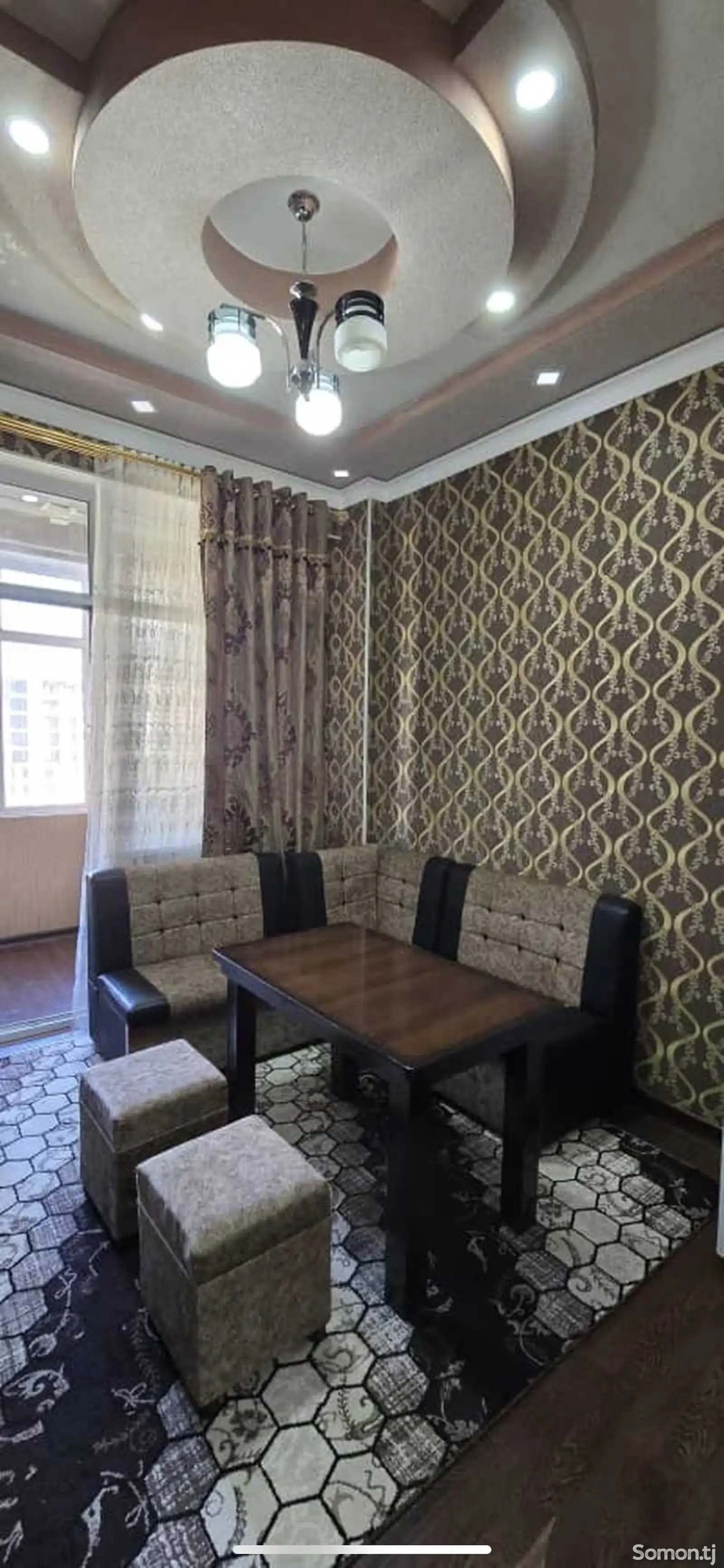 3-комн. квартира, 9 этаж, 65м², сомони ваданасос-3