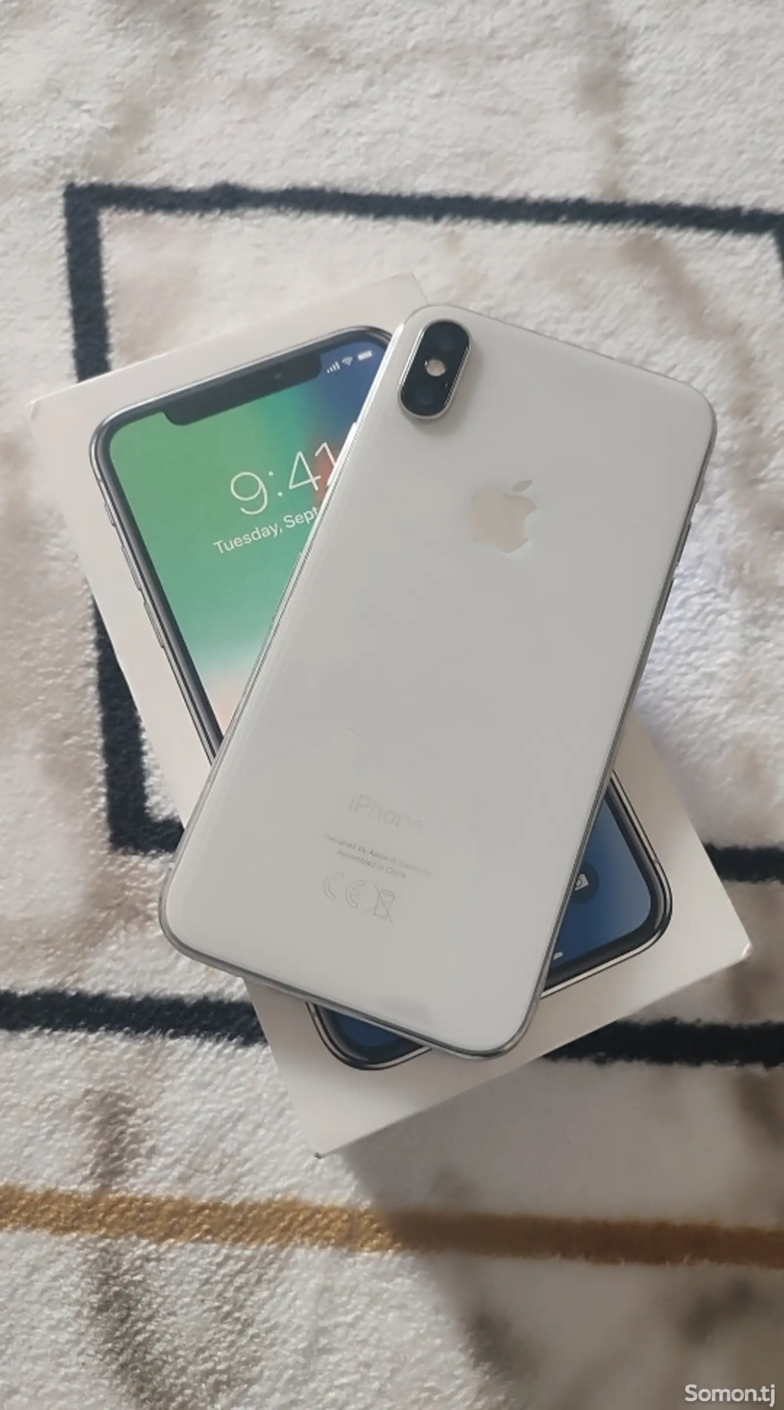 Apple iPhone X, 256 gb, Silver-1