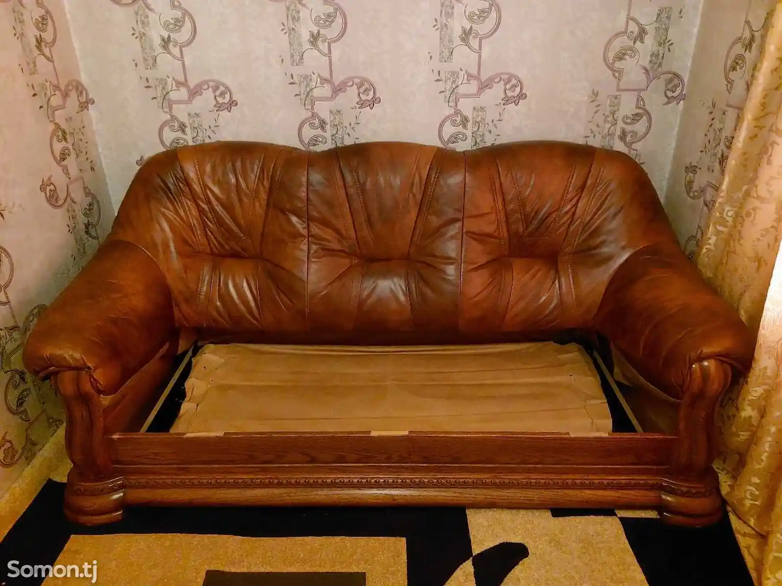 Кожаный диван-5