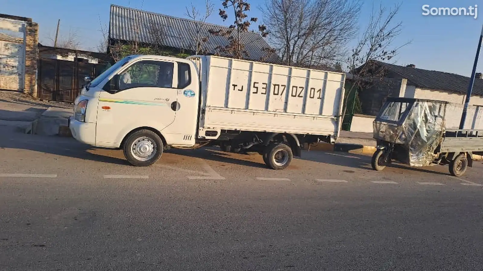 Бортовой автомобиль Hyundai Porter, 2009-1