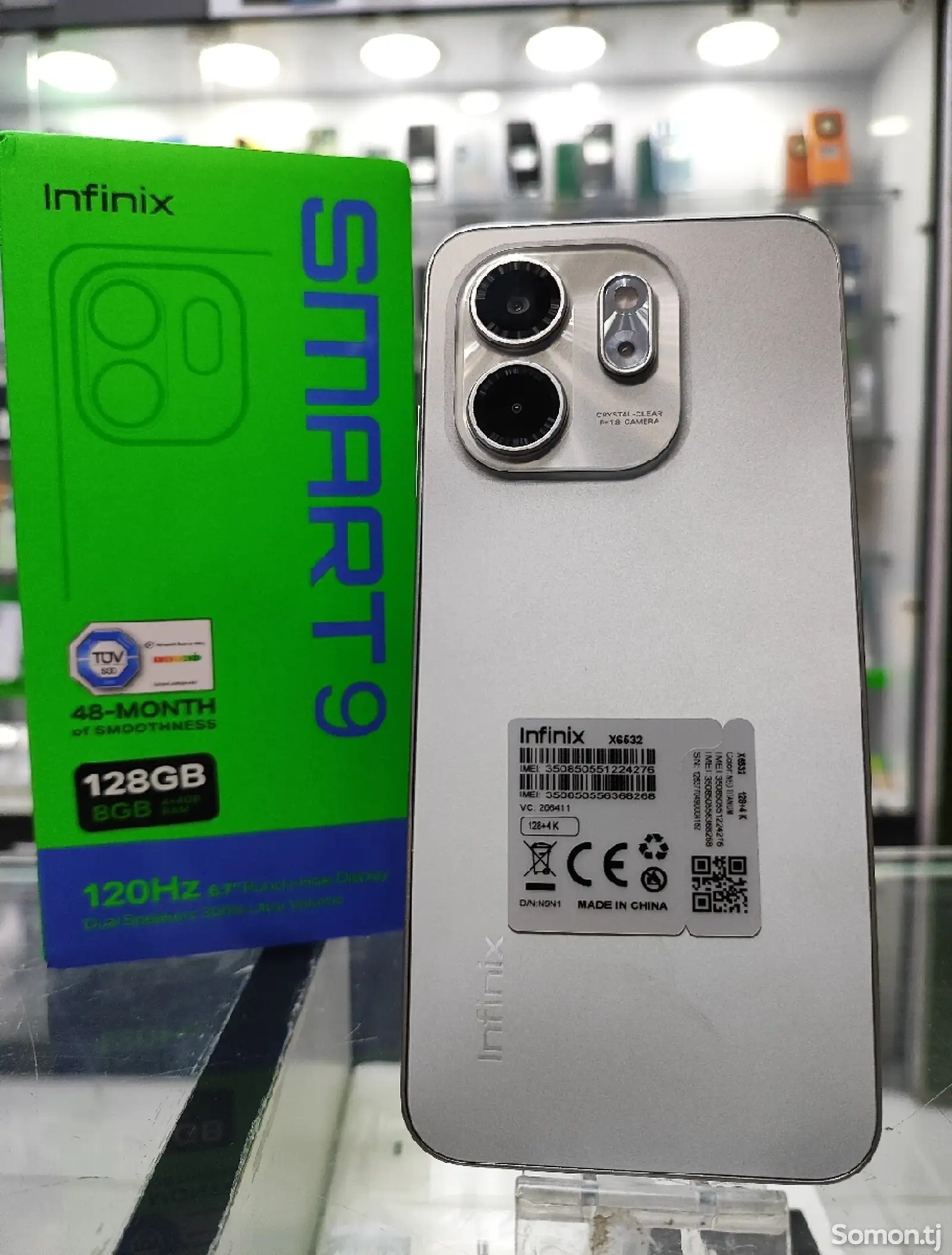 Infinix Smart 9 6/64Gb titanium-1