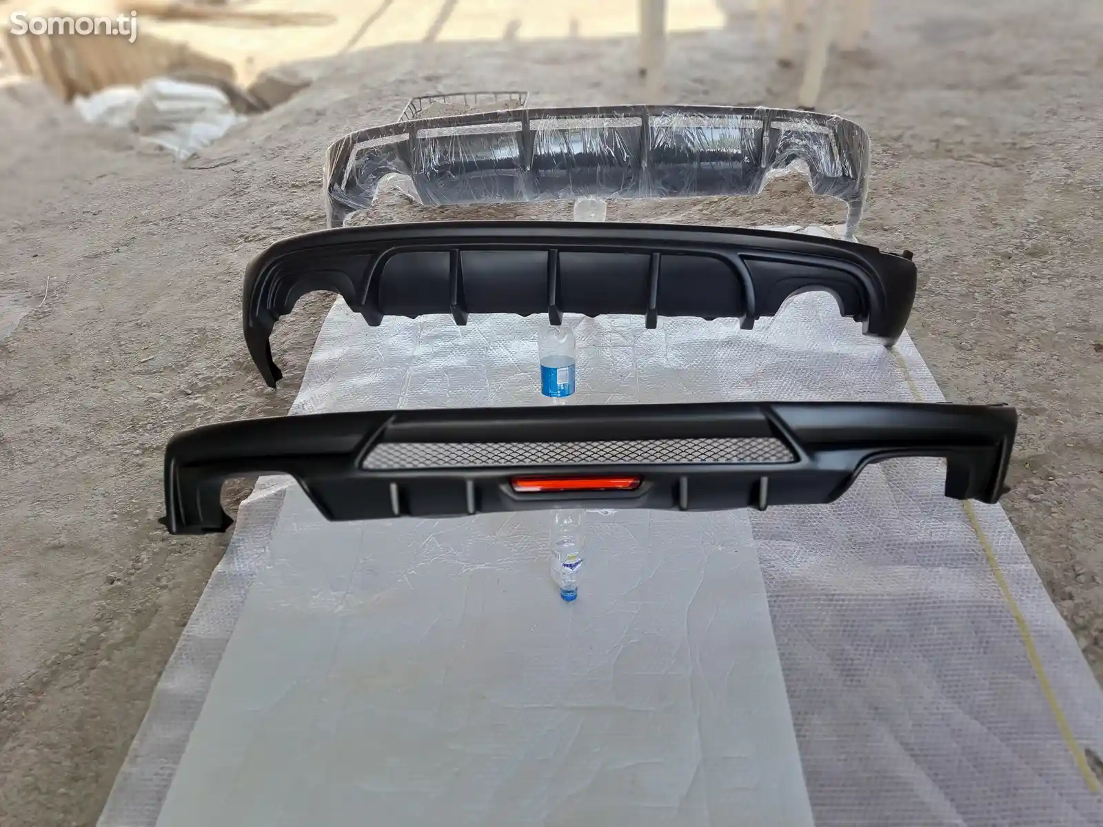 Накладка на задний бампер от Lexus IS 2014 то 2018-4