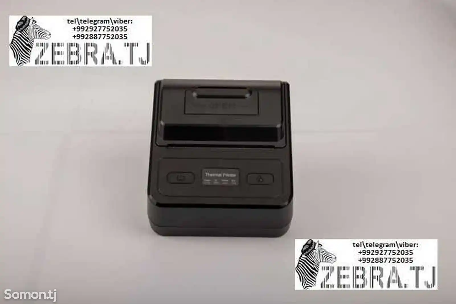 Мобильный принтер для печати чеков 80мм usb, bluetooth-5