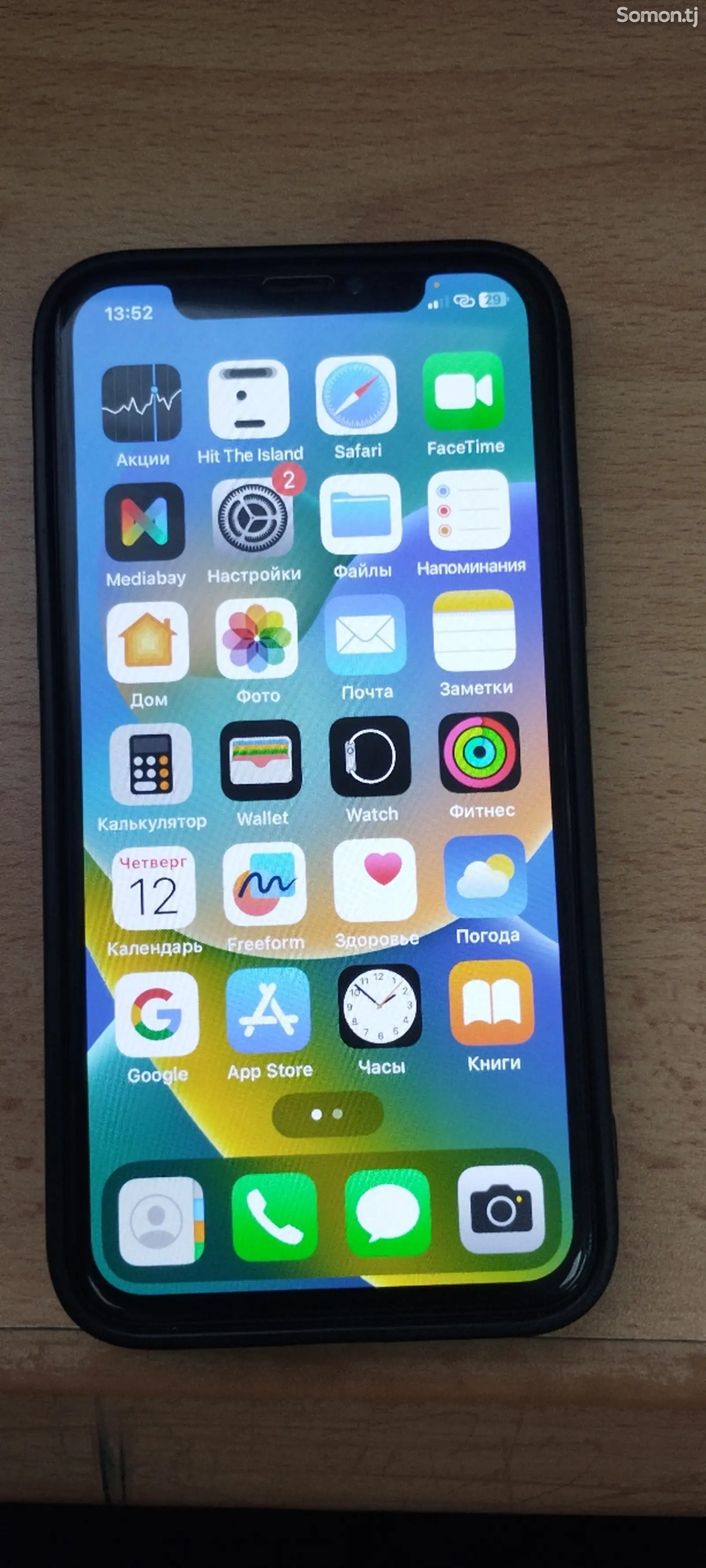 Apple iPhone X, 64 gb, Silver, на запчасти-1