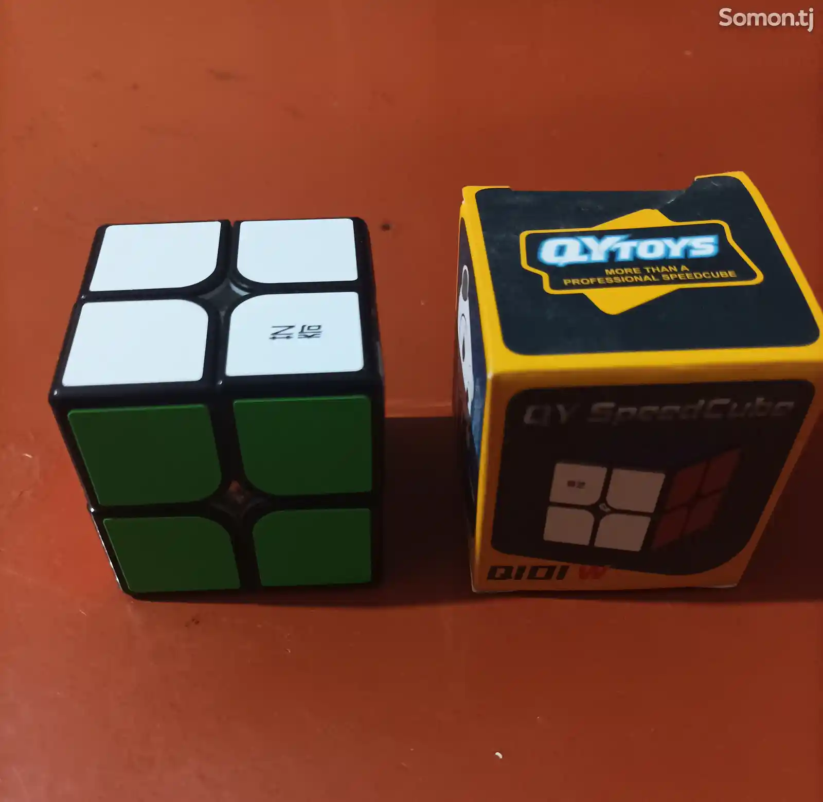 Кубик Рубика в наклейках 2х2х2-1