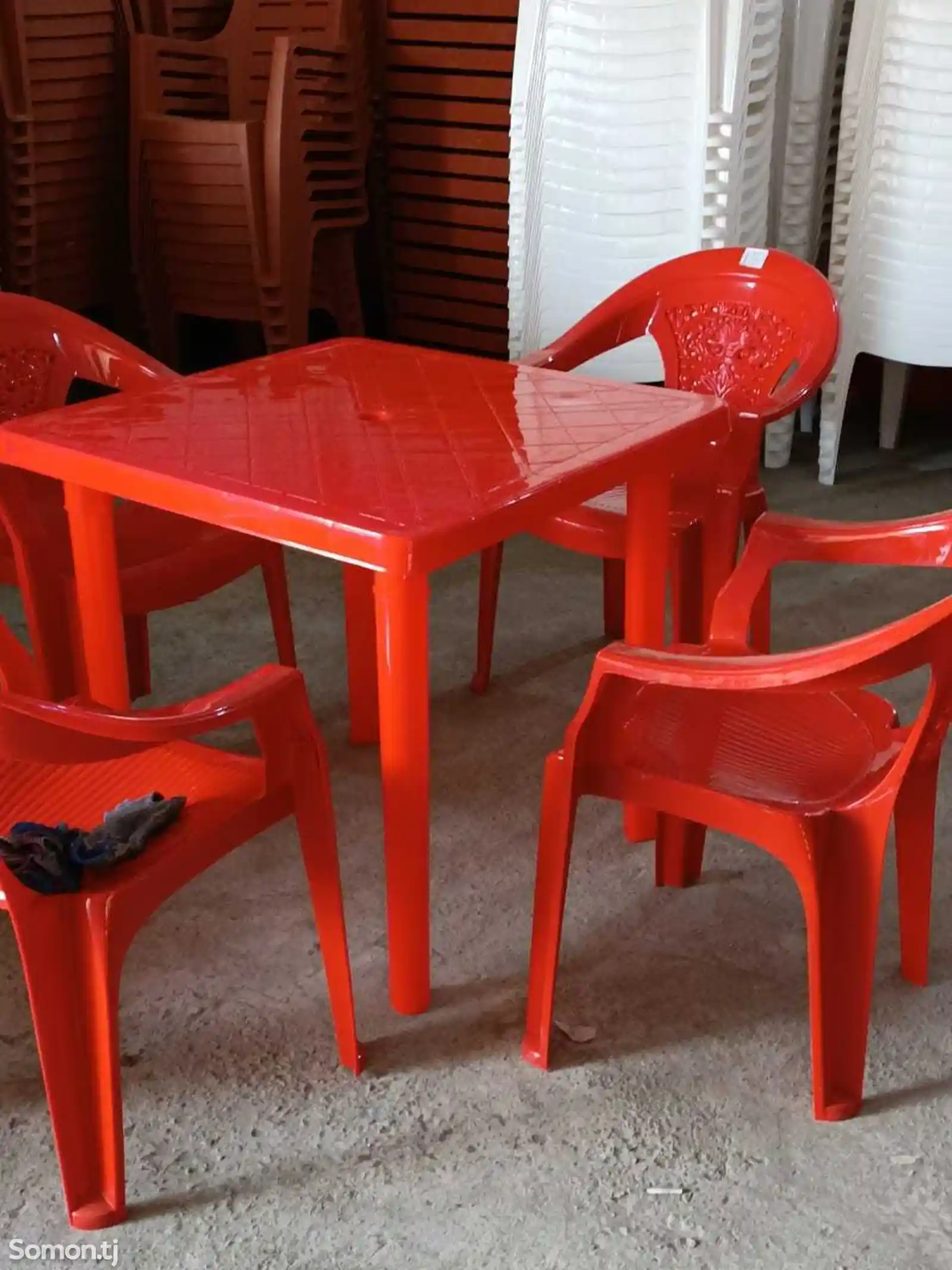 Стол со стулями для 4 персон-5