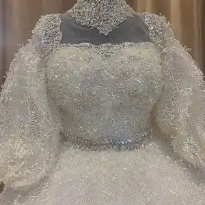 Свадебное платье из материала 3Д