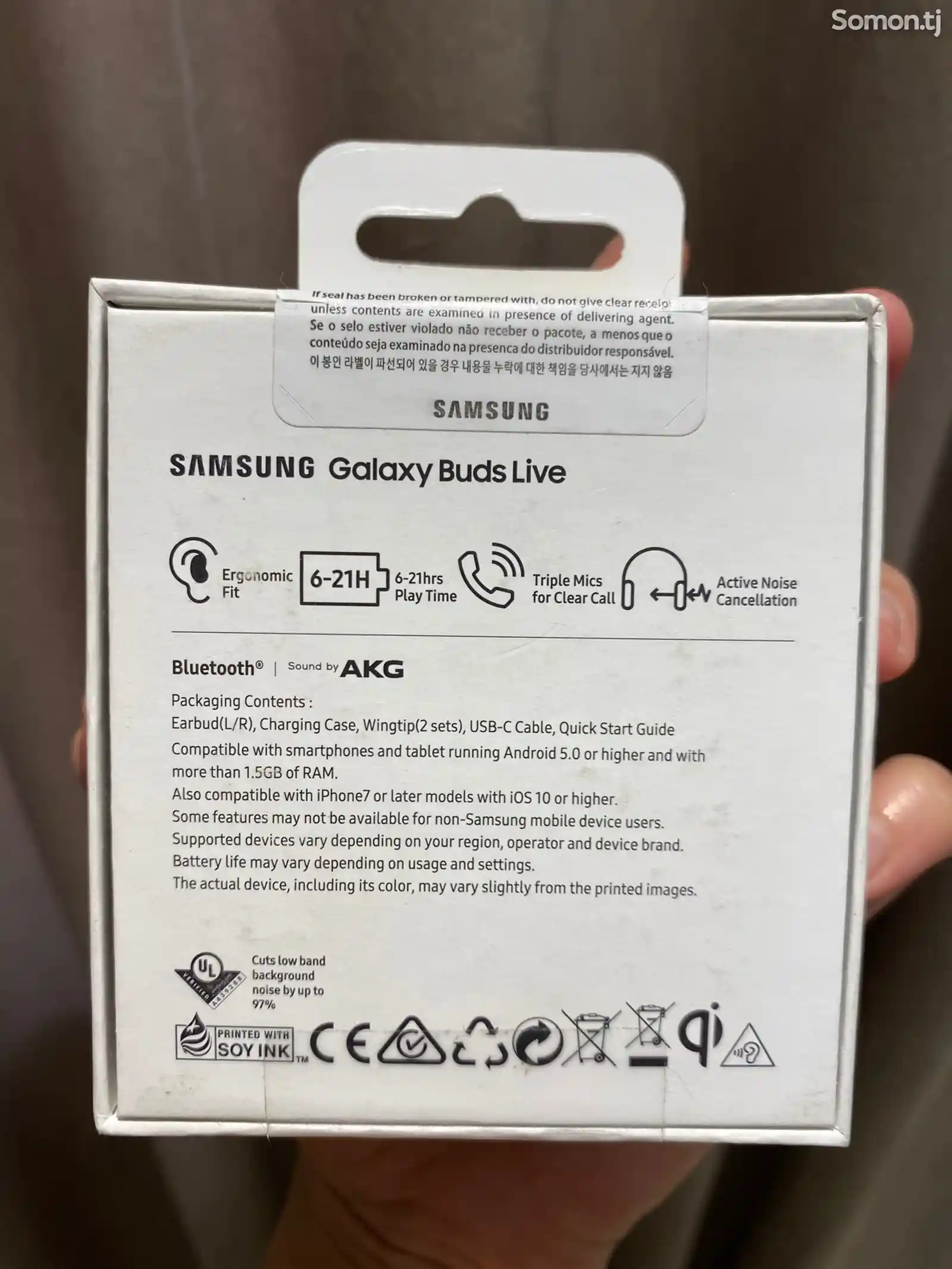 Наушники Samsung Galaxy Buds Live-2