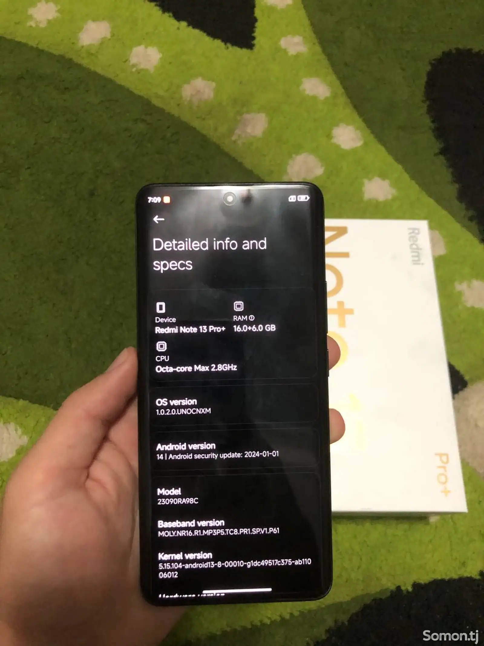 Xiaomi Redmi note 13Pro Plus 5G 16+6\512Gb-4