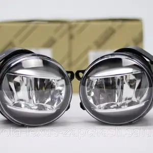 Противотуманные фары led на Toyota Camry 5