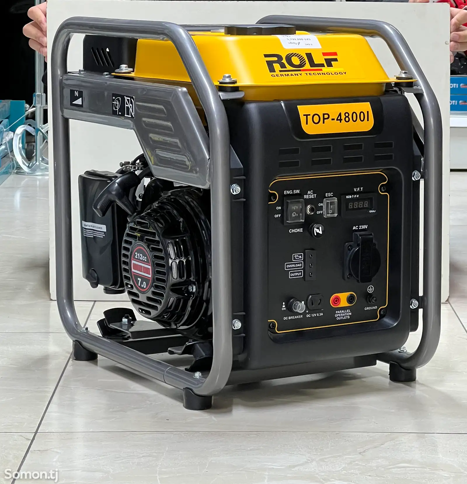 Генератор ROLF TOP-4800I 4,5KW-1