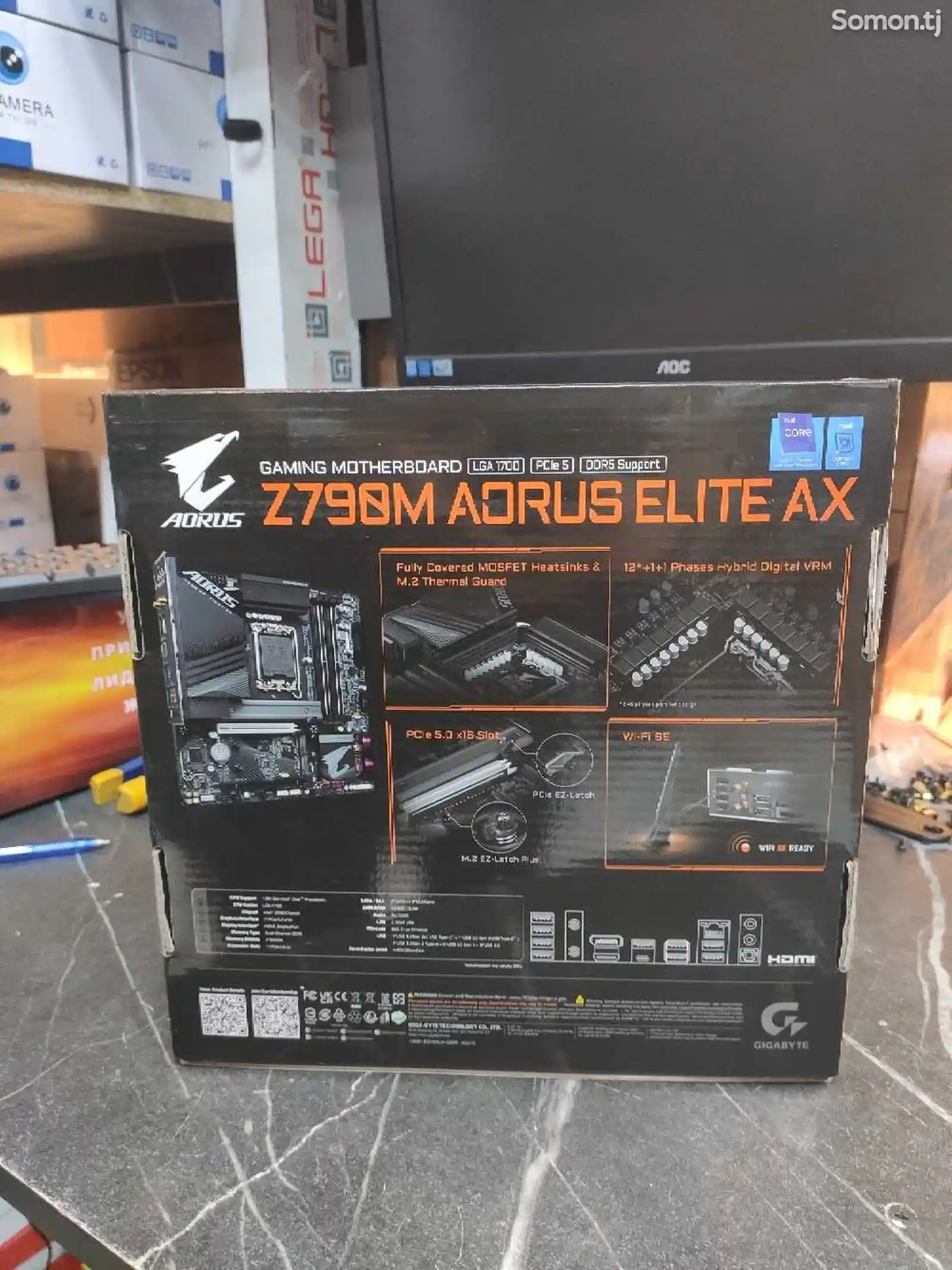 Материнская плата Aorus Z790M ELITE AX DDR5-2