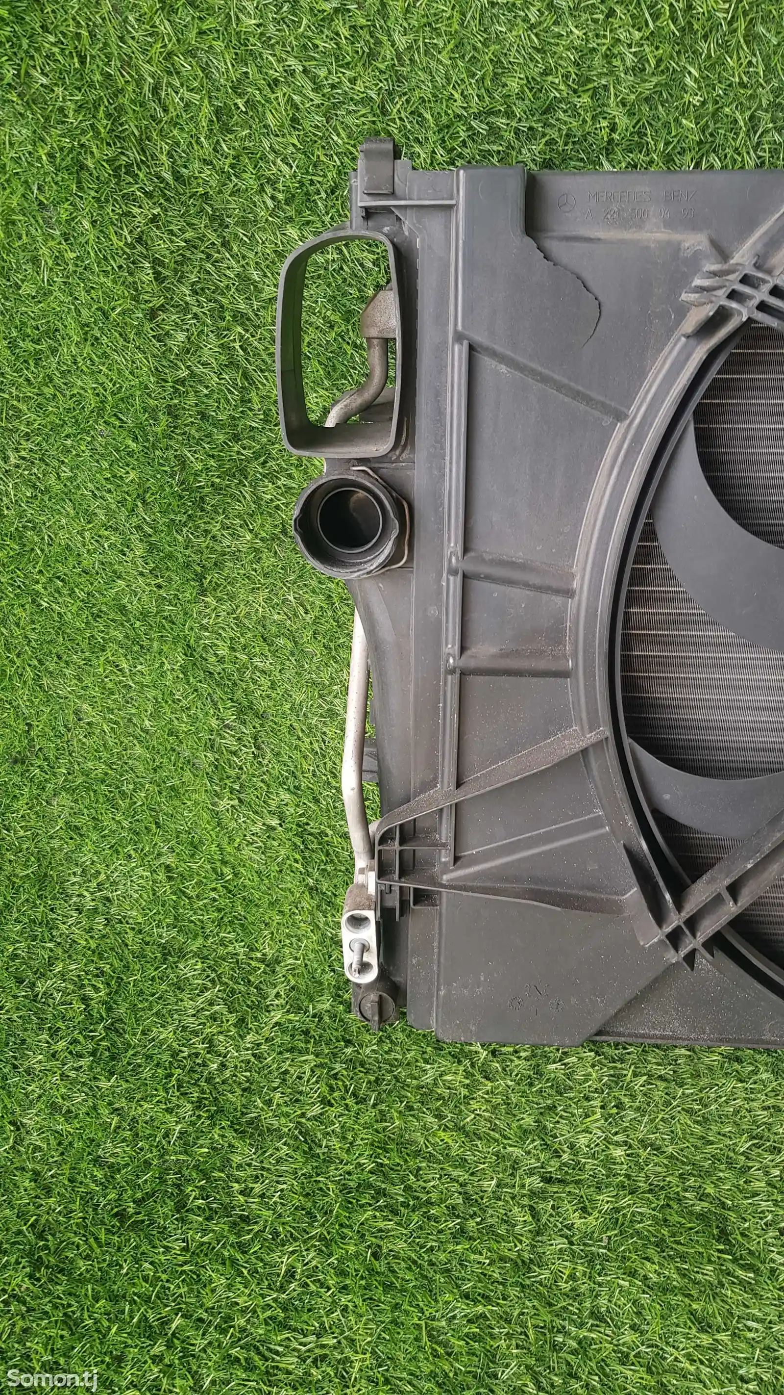 Вентилятор и радиаторы от Mercedes W221-8