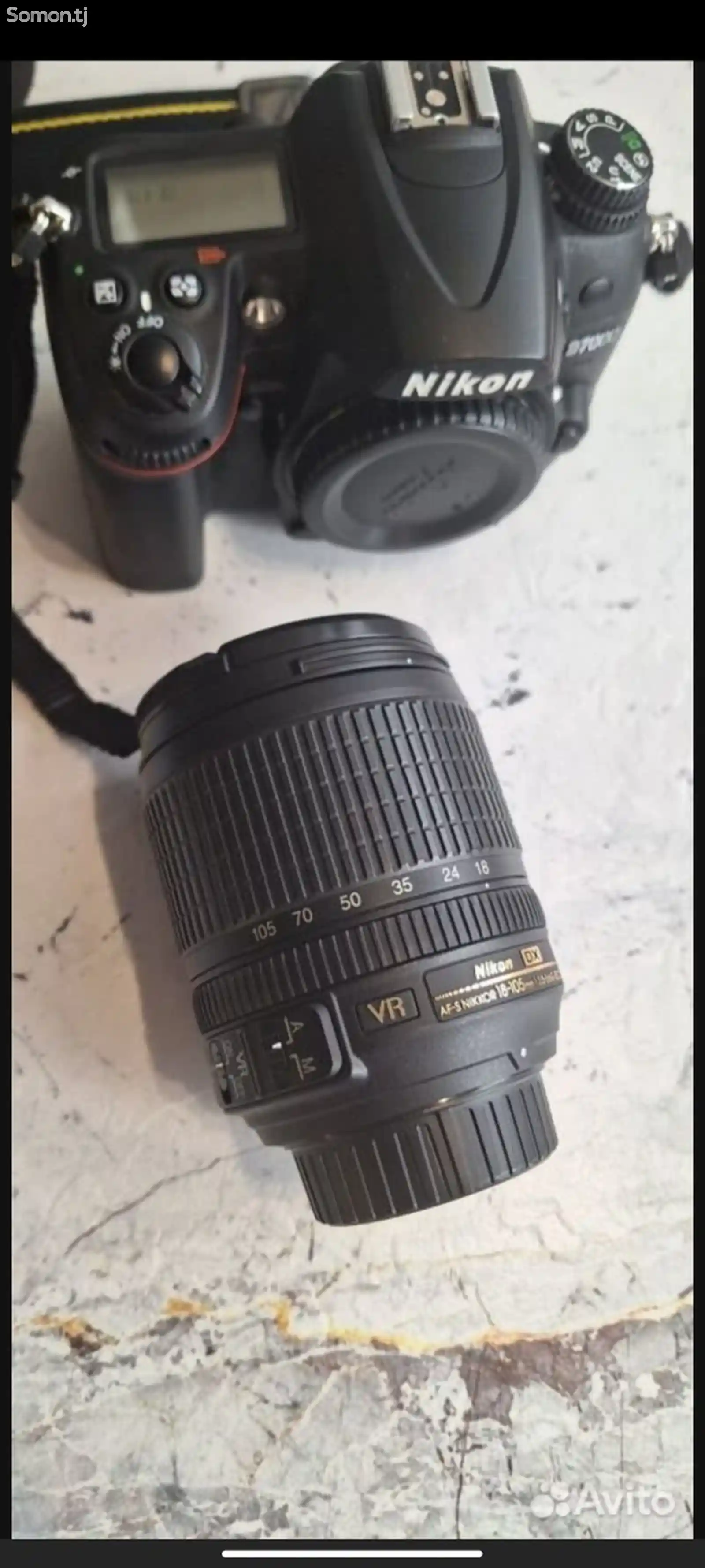 Зеркальный фотоаппарат Nikon D7000 Kit 18-105mm VR-8