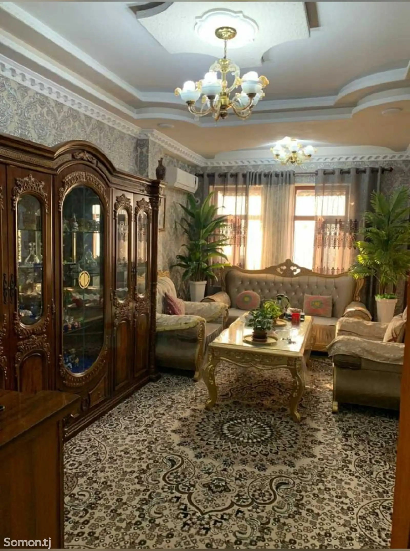 3-комн. квартира, 9 этаж, 60м², Бозори Мехргон-1