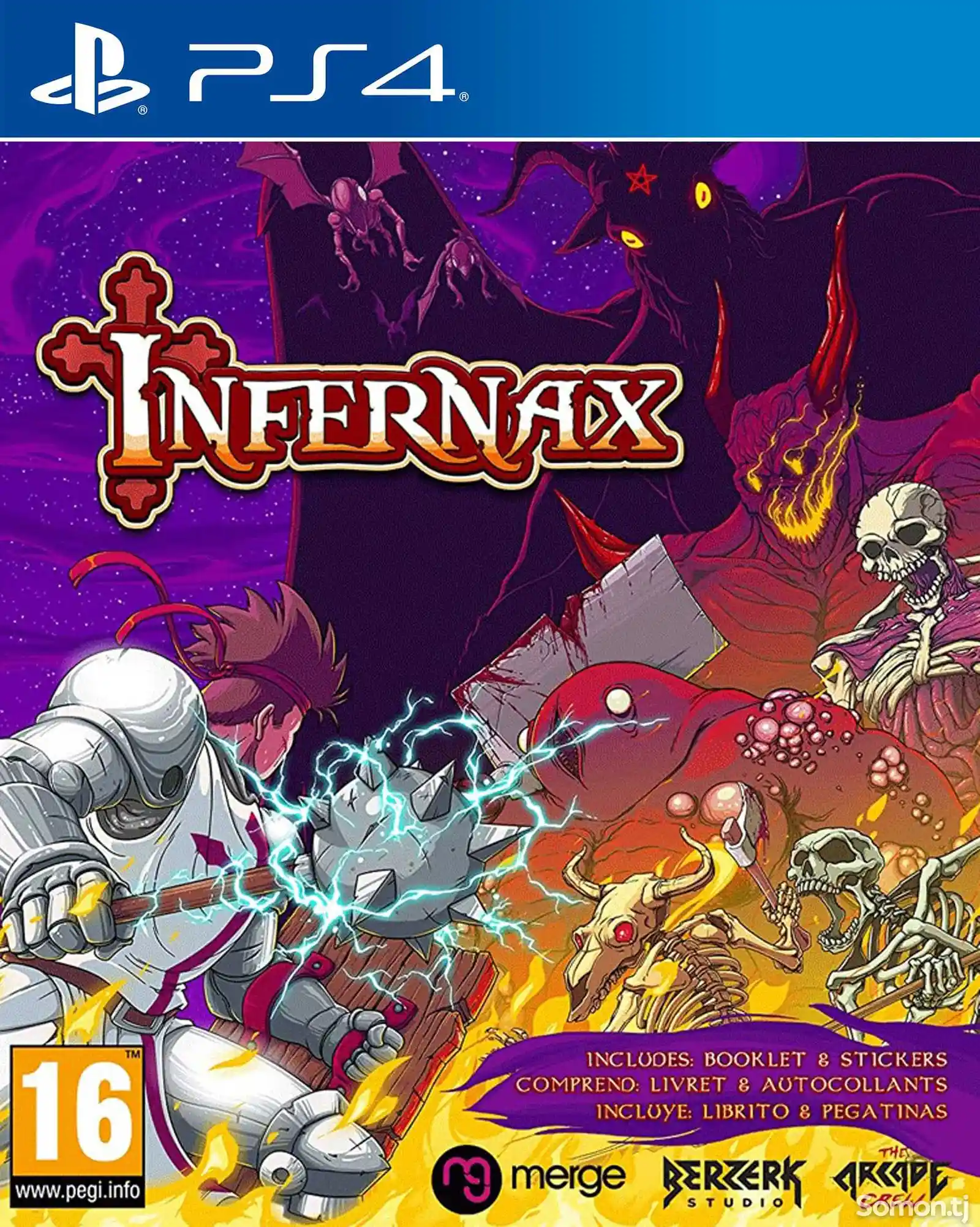 Игра Infernax для PS-4 / 5.05 / 6.72 / 7.02 / 7.55 / 9.00 /-1